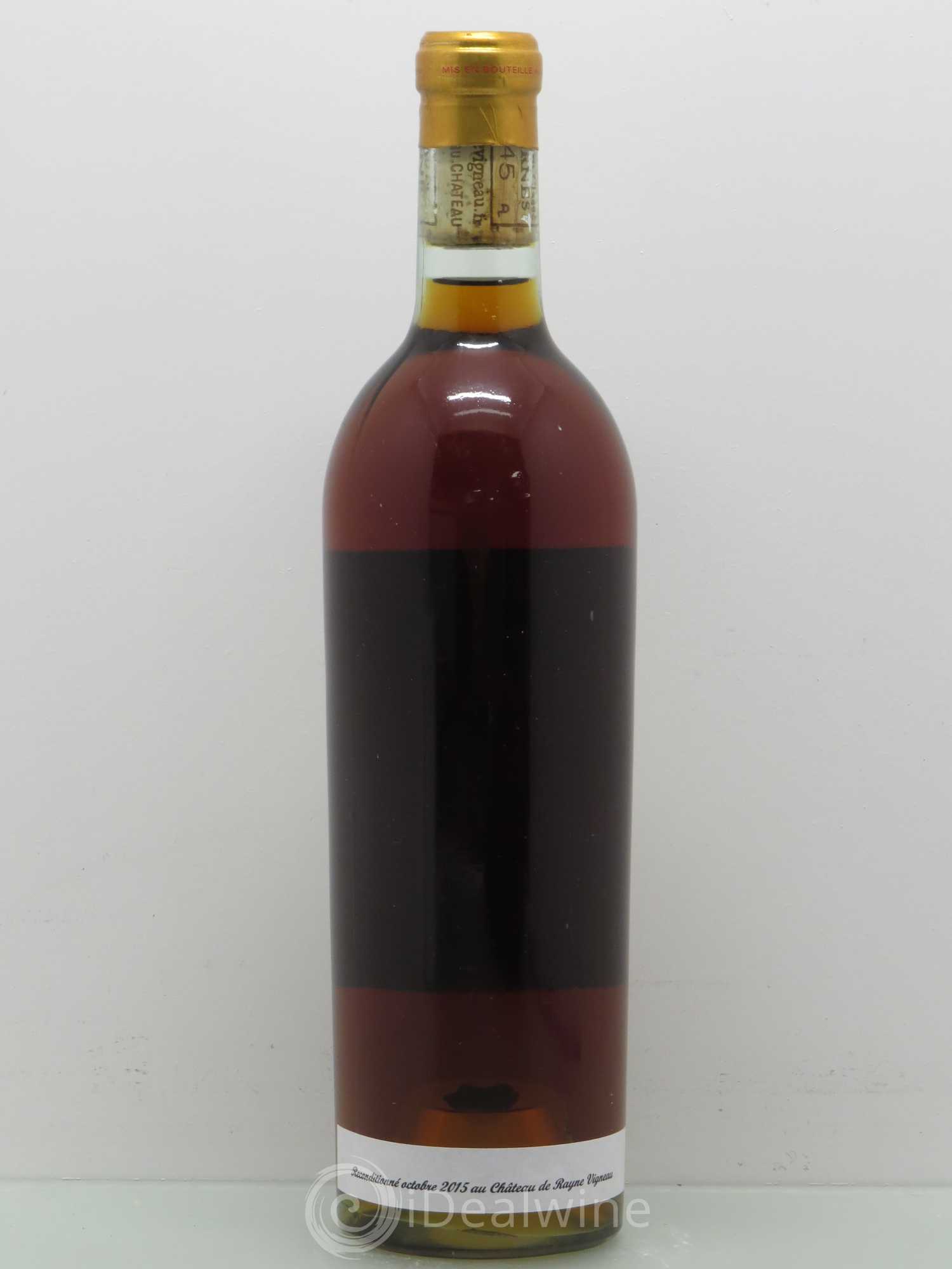 Château de Rayne Vigneau 1er Grand Cru Classé Creme de Tête 1945 - Lotto di 1 bottiglia - 1