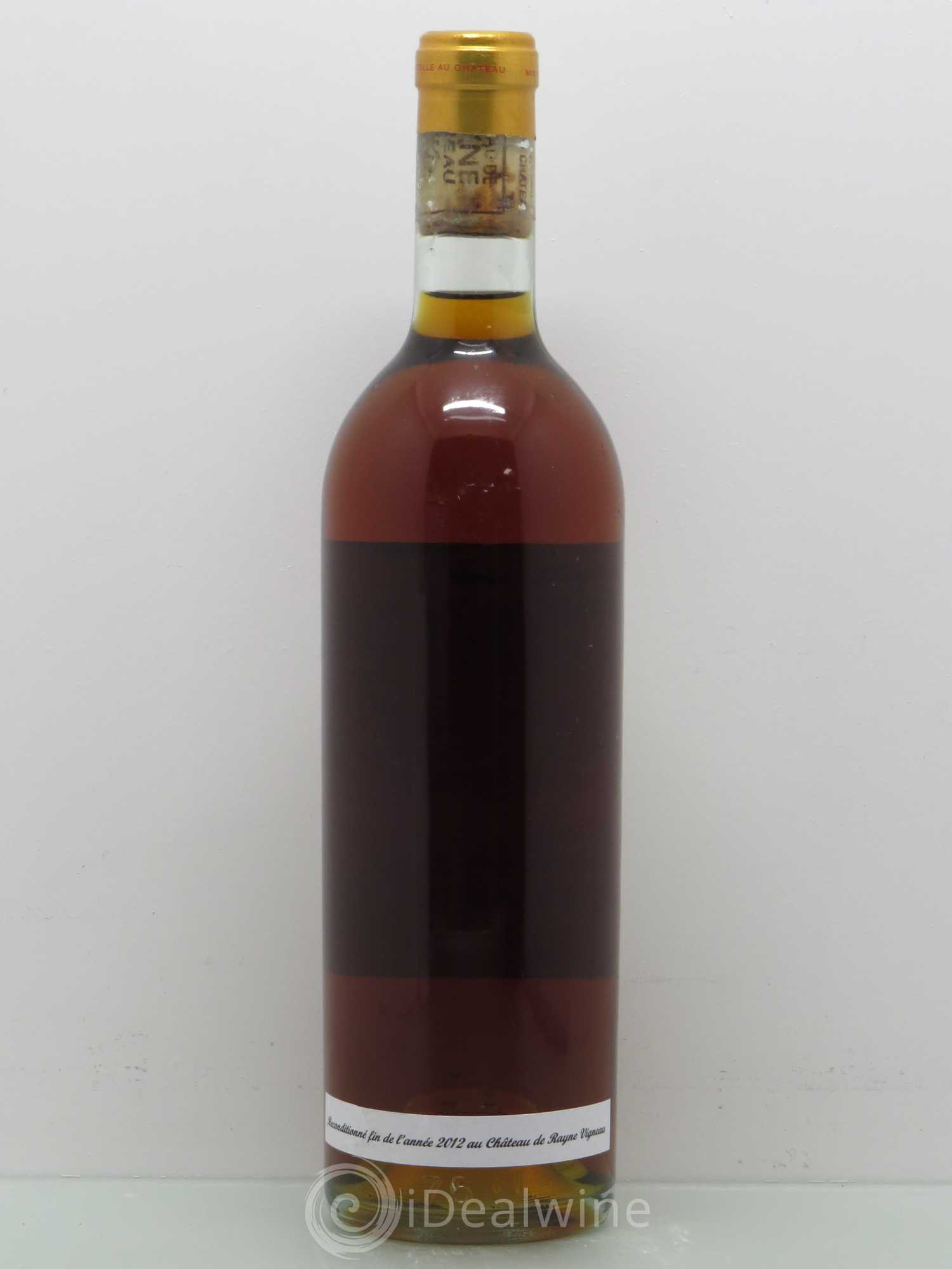 Château de Rayne Vigneau 1er Grand Cru Classé 1962 - Lotto di 1 bottiglia - 1