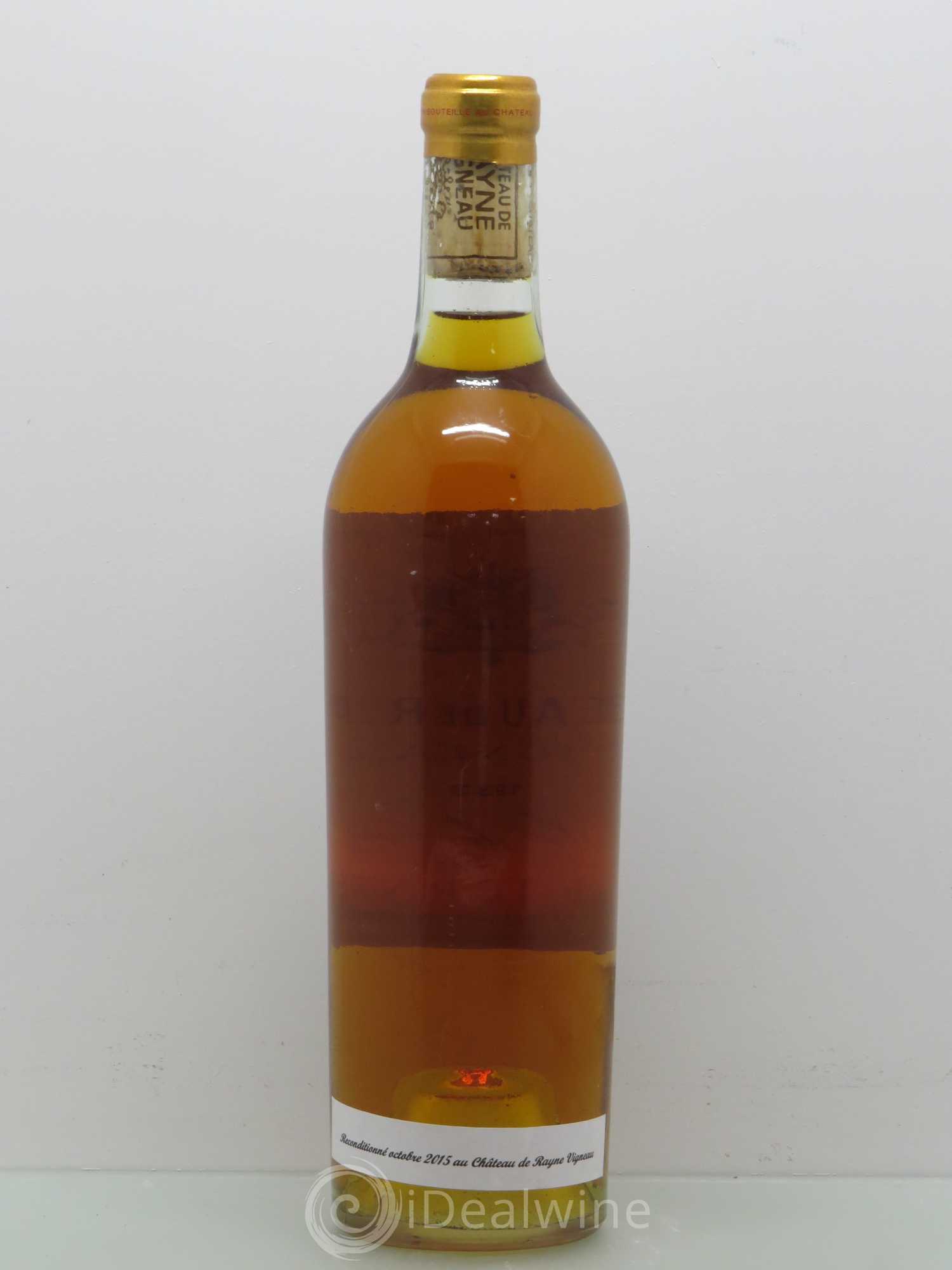 Château de Rayne Vigneau 1er Grand Cru Classé 1933 - Lotto di 1 bottiglia - 1