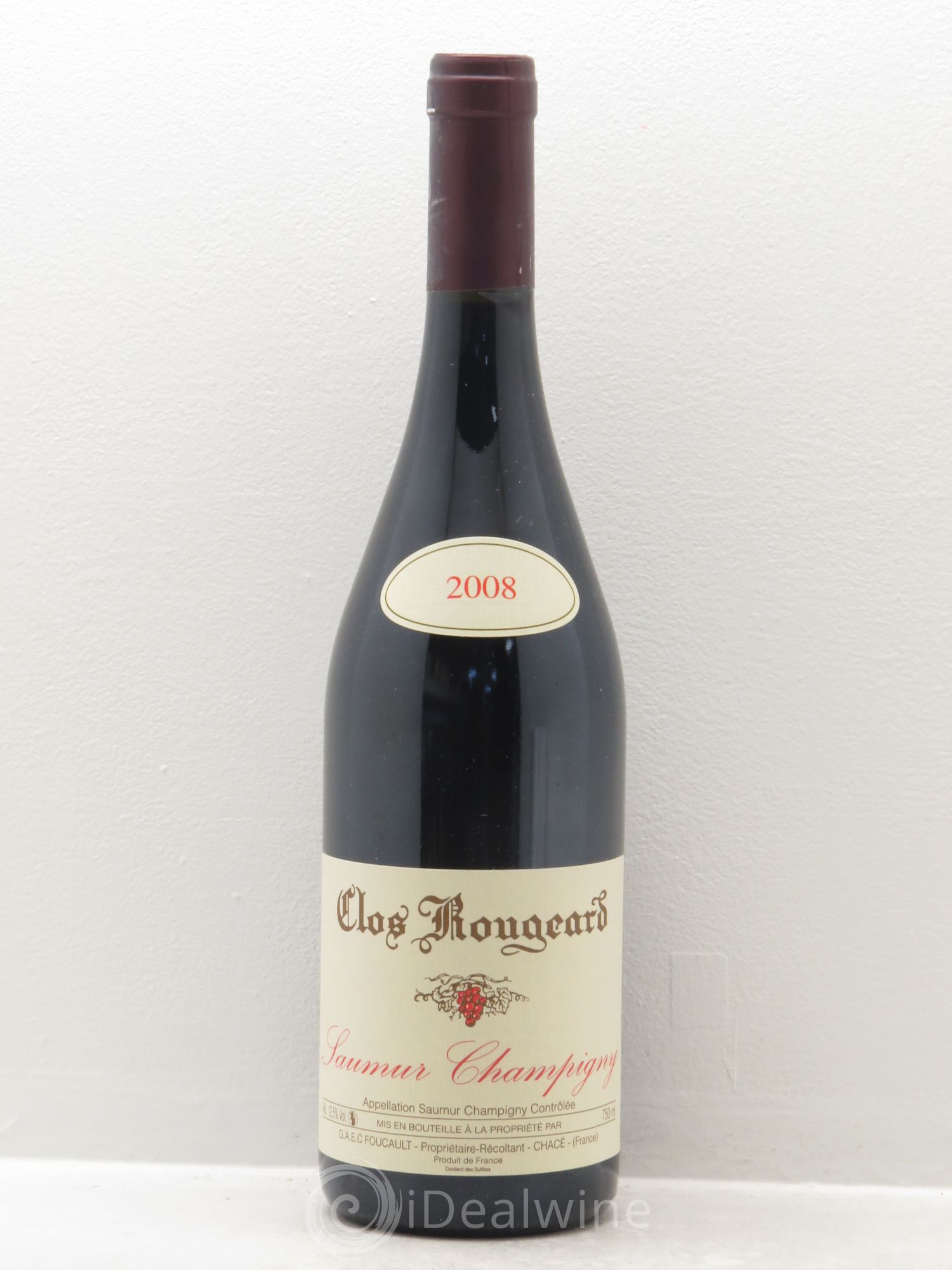 Saumur-Champigny Clos Rougeard 2008 - Lot de 1 bouteille - 0