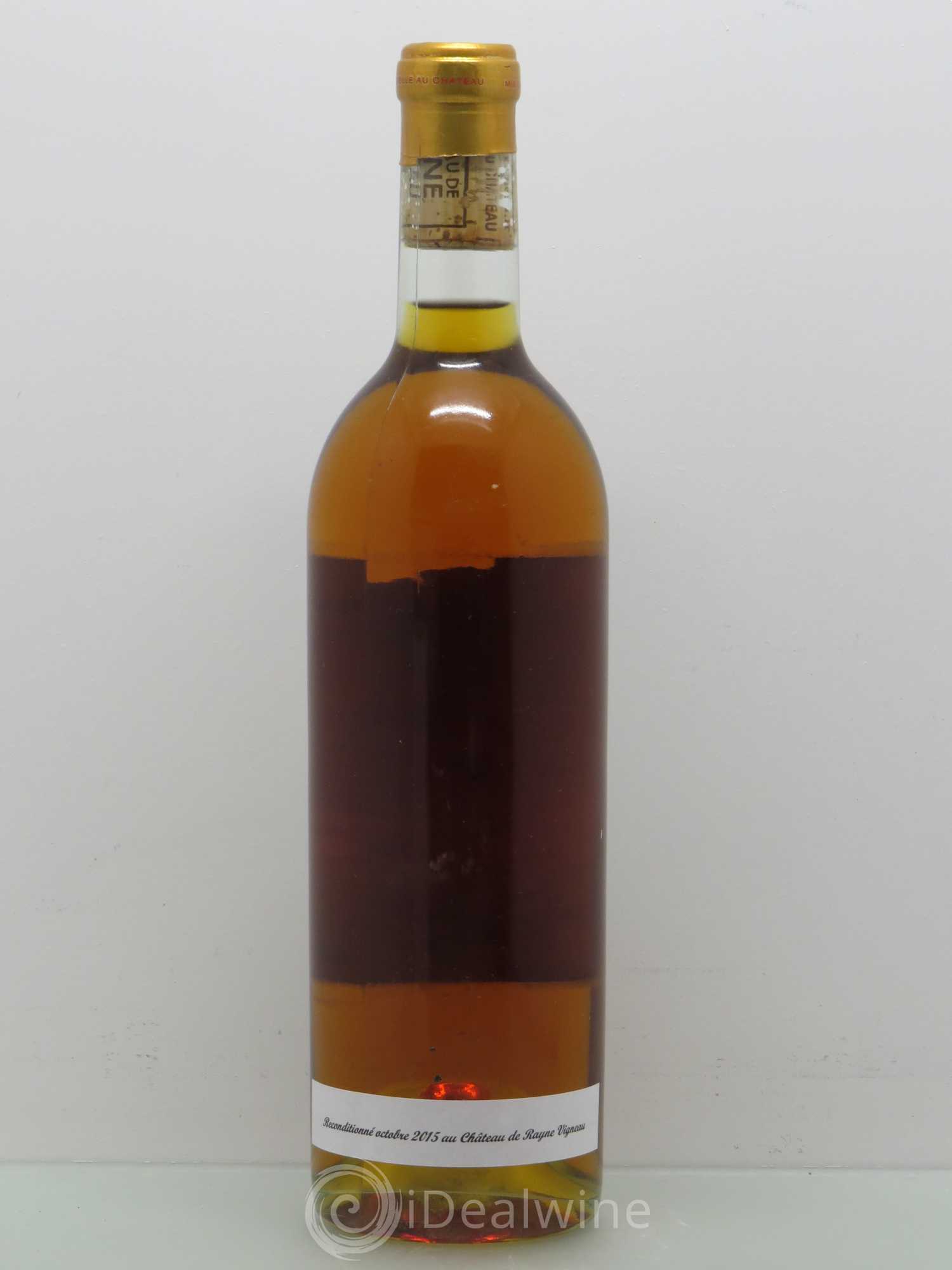Château de Rayne Vigneau 1er Grand Cru Classé 1955 - Lot de 1 bouteille - 1