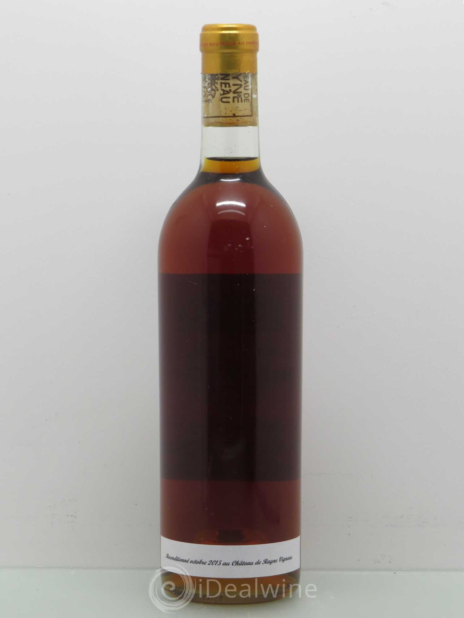 Château de Rayne Vigneau 1er Grand Cru Classé 1957 - Lotto di 1 bottiglia - 1