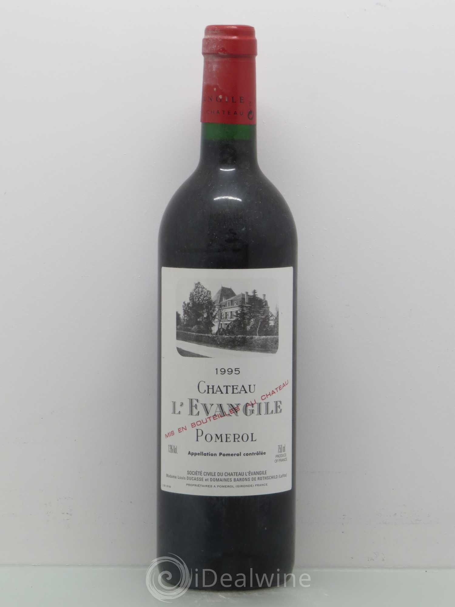 Château l' Évangile 1995 - Lot de 1 bouteille - 0