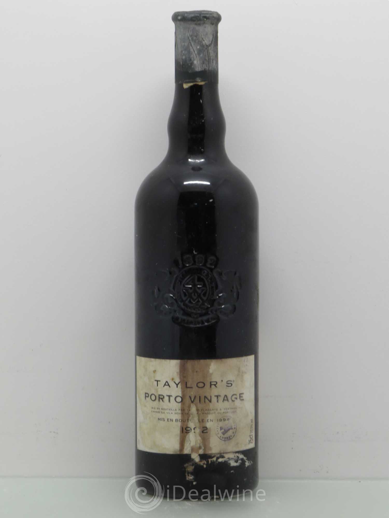 Porto Taylor's Vintage 1992 - Lot de 1 bouteille - 0