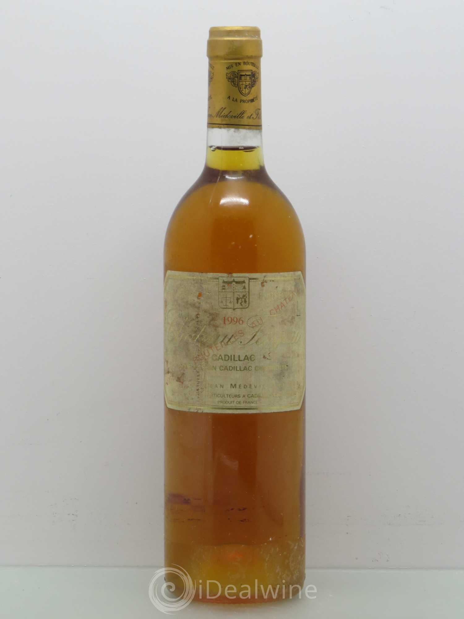 Cadillac Château Fayau 1996 - Posten von 1 Flasche - 0