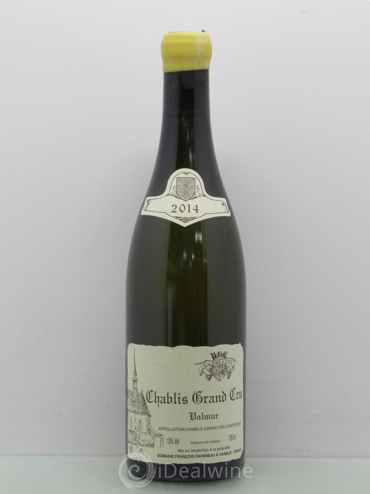 Chablis Grand Cru Valmur Raveneau (Domaine) 2014 - Lot de 1 bouteille - 0