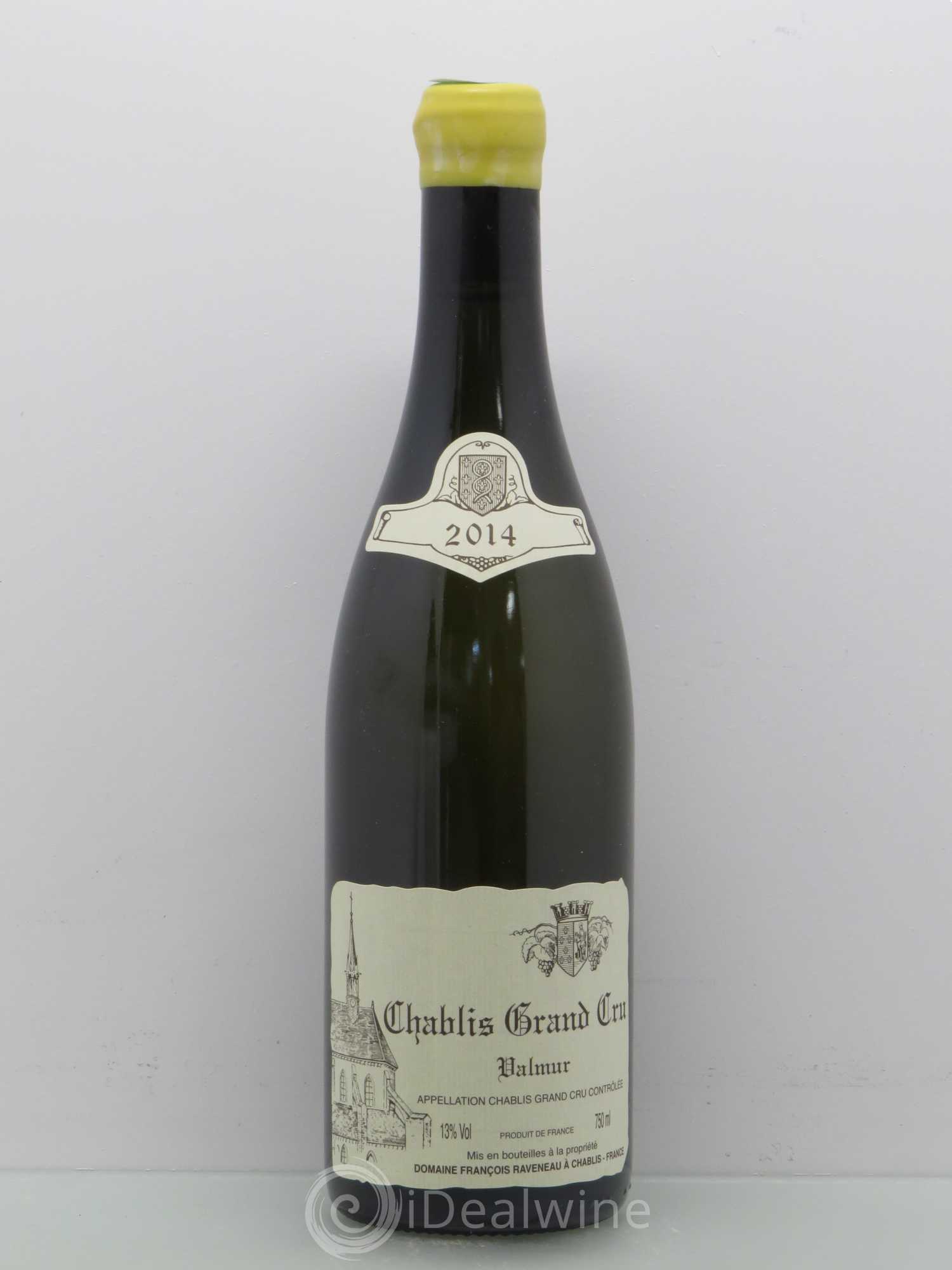 Chablis Grand Cru Valmur Raveneau (Domaine) 2014 - Lot de 1 bouteille - 0