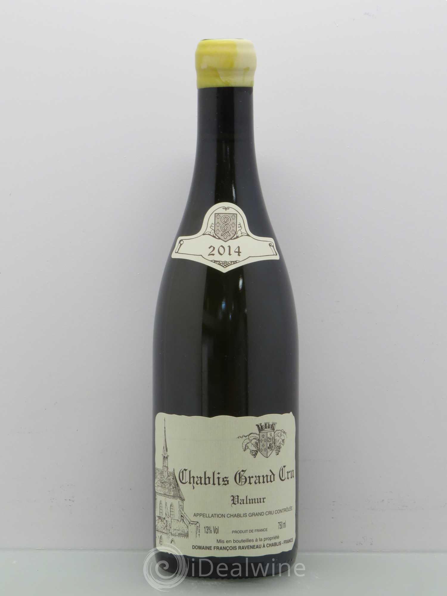 Chablis Grand Cru Valmur Raveneau (Domaine) 2014 - Lot de 1 bouteille - 0