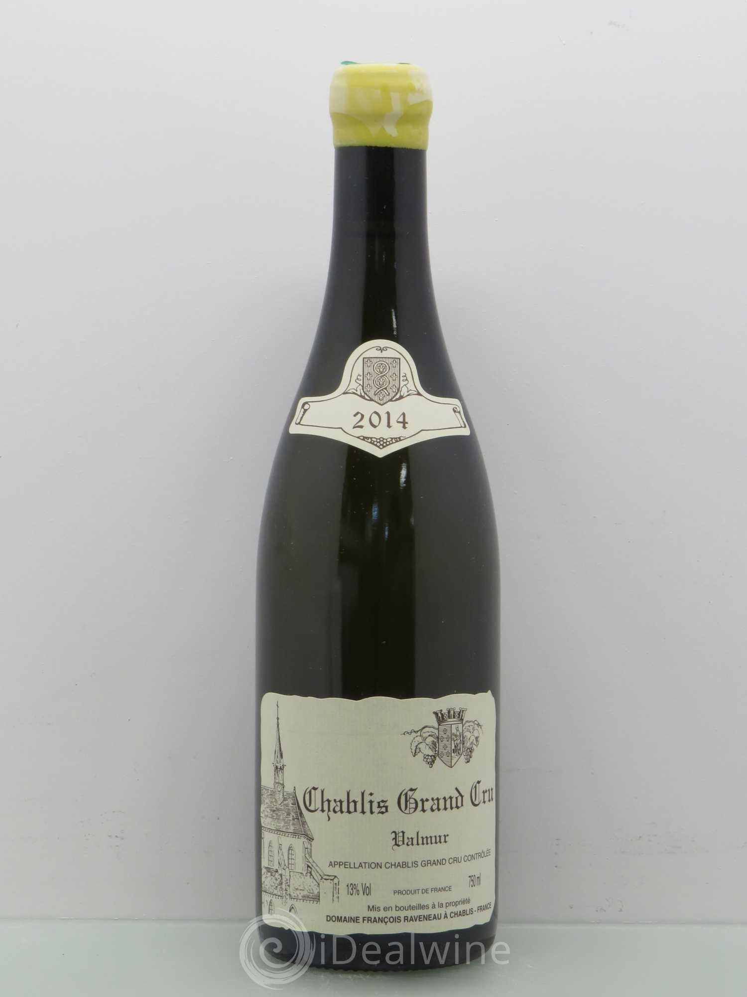 Chablis Grand Cru Valmur Raveneau (Domaine) 2014 - Lot de 1 bouteille - 0