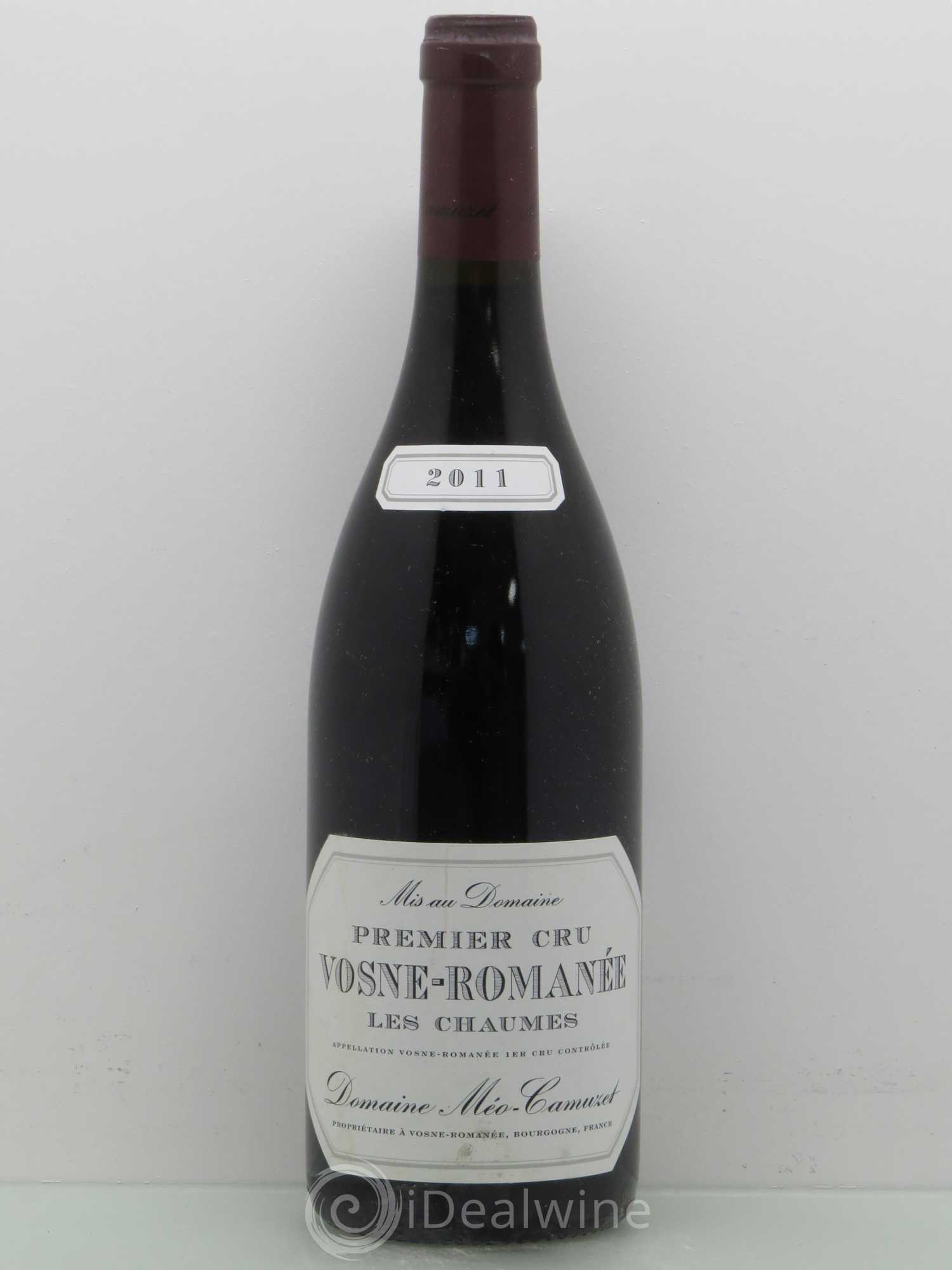 Vosne-Romanée 1er Cru Les Chaumes Méo-Camuzet (Domaine) 2011 - Lot de 1 bouteille - 0