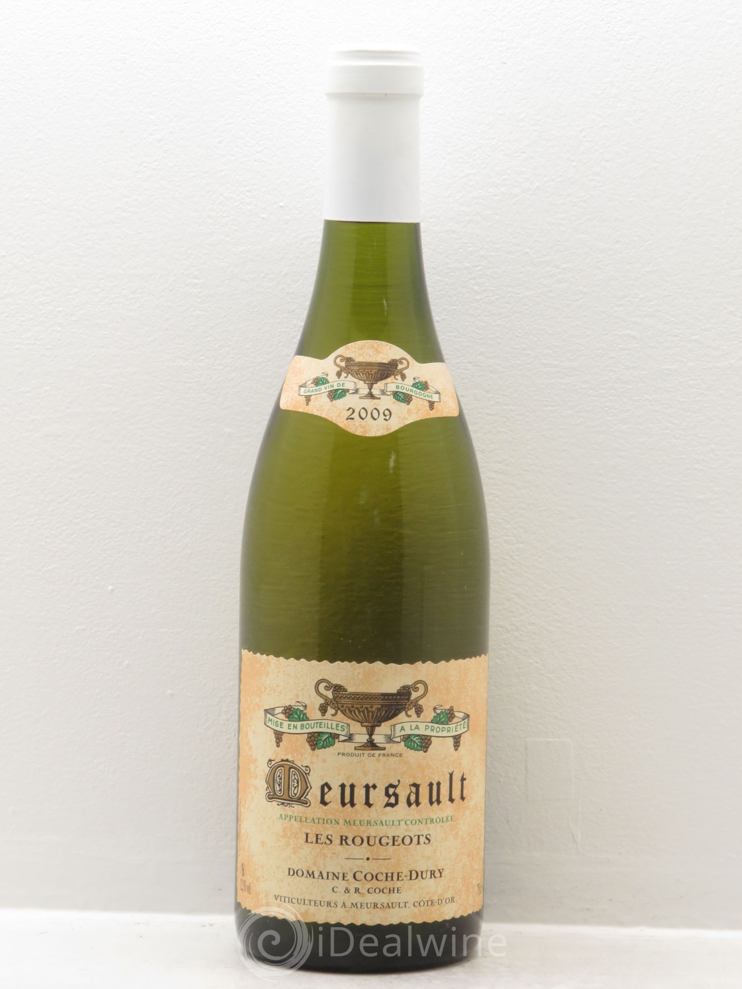 Meursault Les Rougeots Coche Dury (Domaine) 2009 - Lot de 1 bouteille - 0