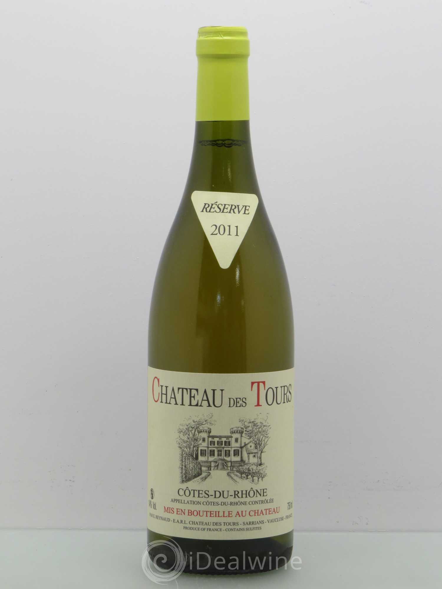 Côtes-du-Rhône Château des Tours Emmanuel Reynaud 2011 - Lot de 1 bouteille - 0