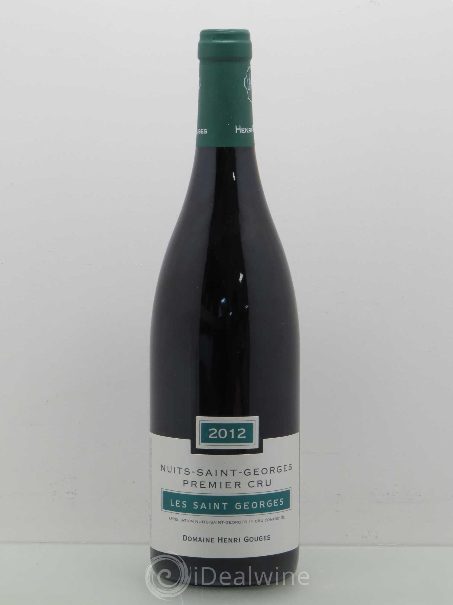 Nuits-Saint-Georges 1er Cru Les Saints Georges Henri Gouges 2012 - Lot de 1 bouteille - 0