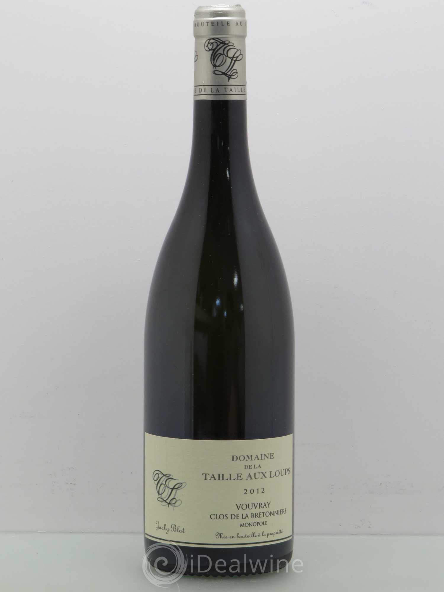 Vouvray Clos de la Bretonnière La Taille aux Loups 2012 - Lot de 1 bouteille - 0