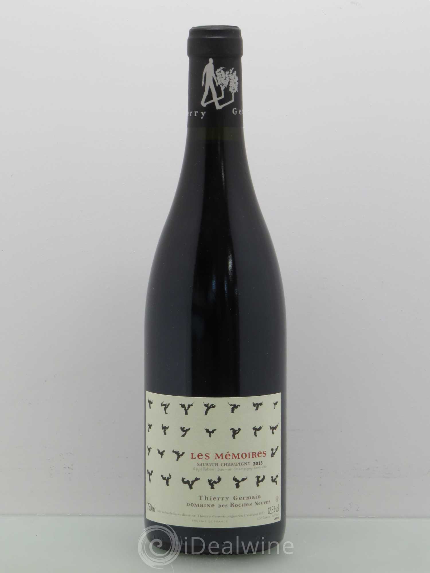 Saumur-Champigny Les Mémoires Domaine des Roches Neuves - Thierry Germain 2013 - Lot de 1 bouteille - 0