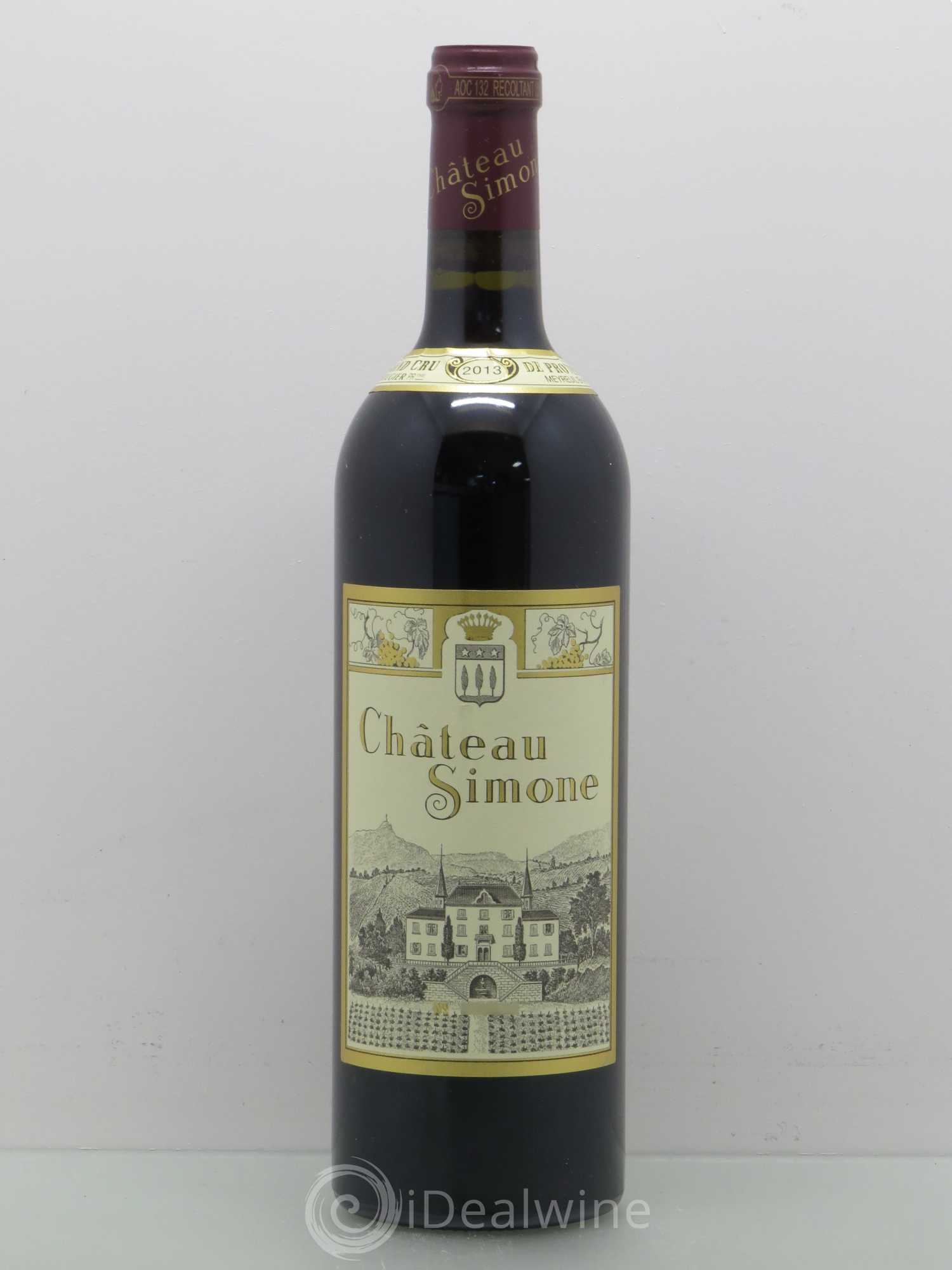 Palette Château Simone Famille Rougier 2013 - Lot de 1 bouteille - 0