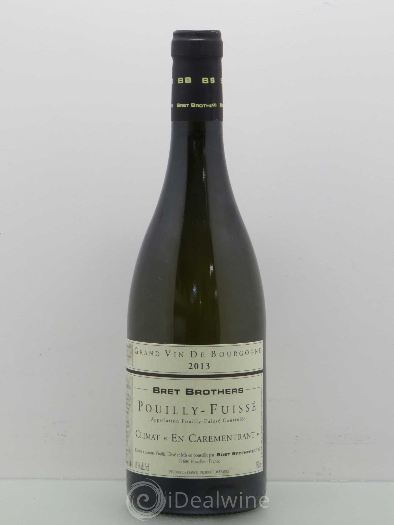Pouilly-Fuissé En Carementrant Bret Brothers 2013 - Posten von 1 Flasche - 0