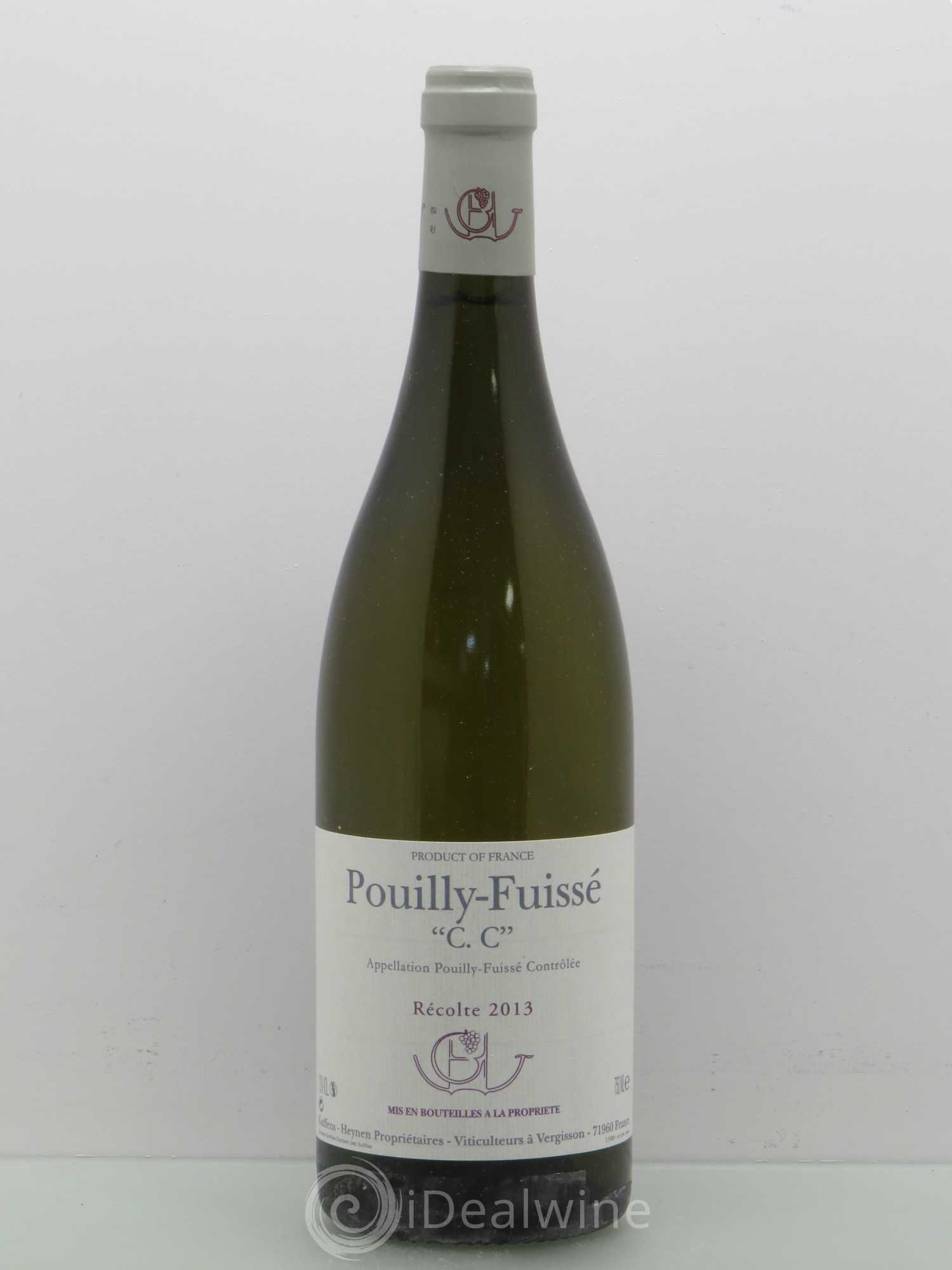 Pouilly-Fuissé C.C. Guffens-Heynen 2013 - Lot de 1 bouteille - 0