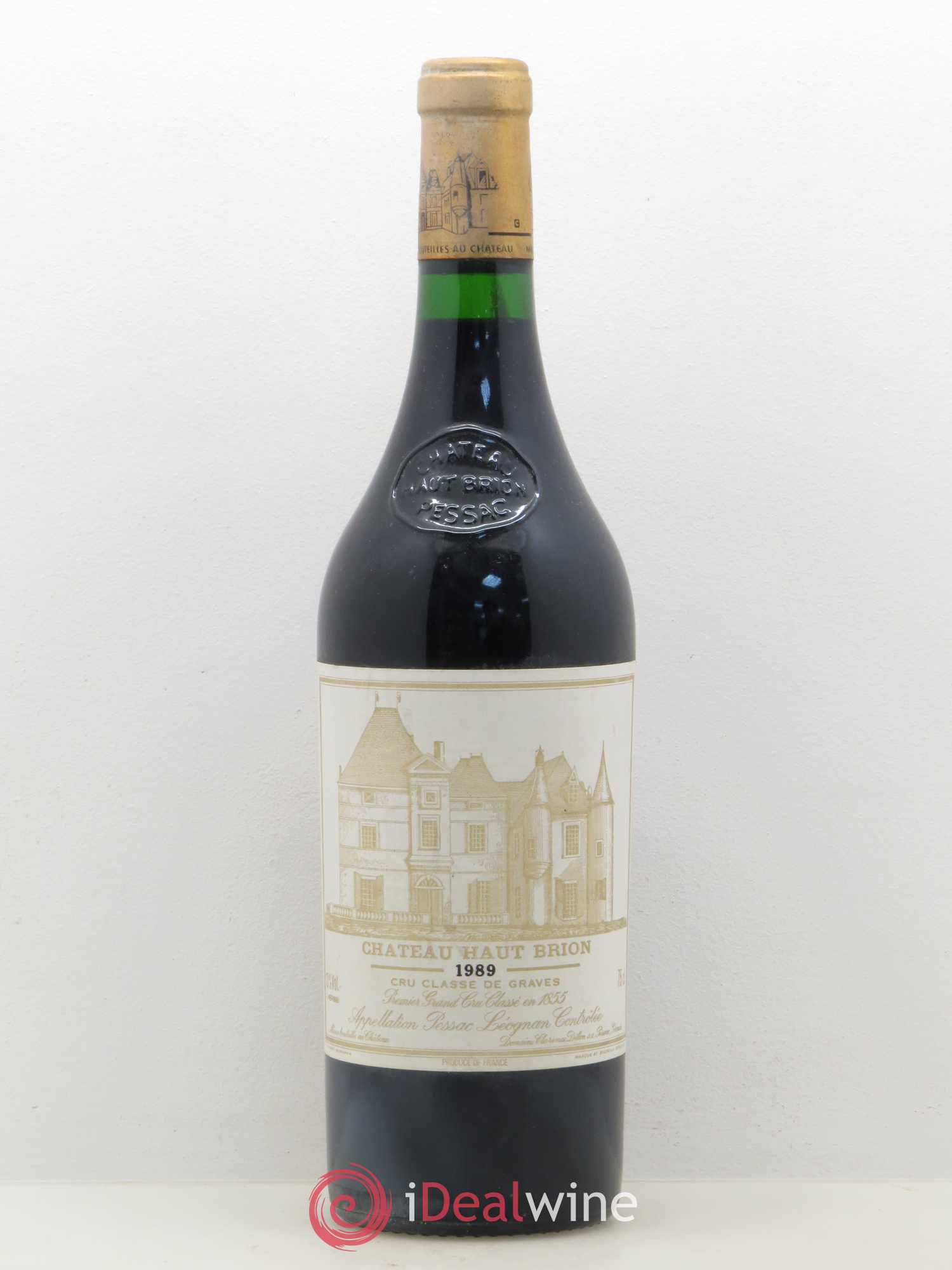 Château Haut Brion 1er Grand Cru Classé 1989 - Lot de 1 bouteille - 0