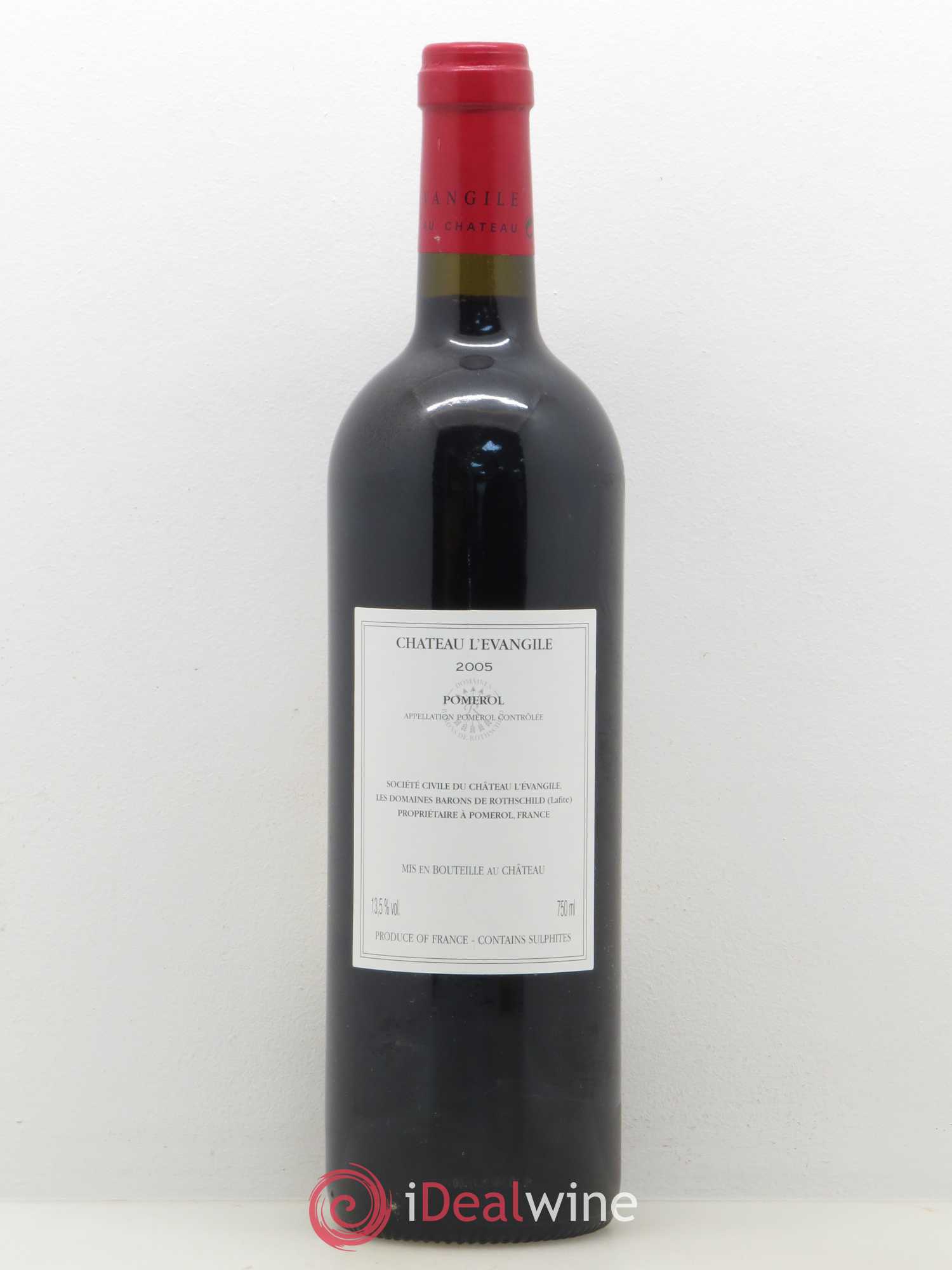 Château l' Évangile 2005 - Lot de 1 bouteille - 1
