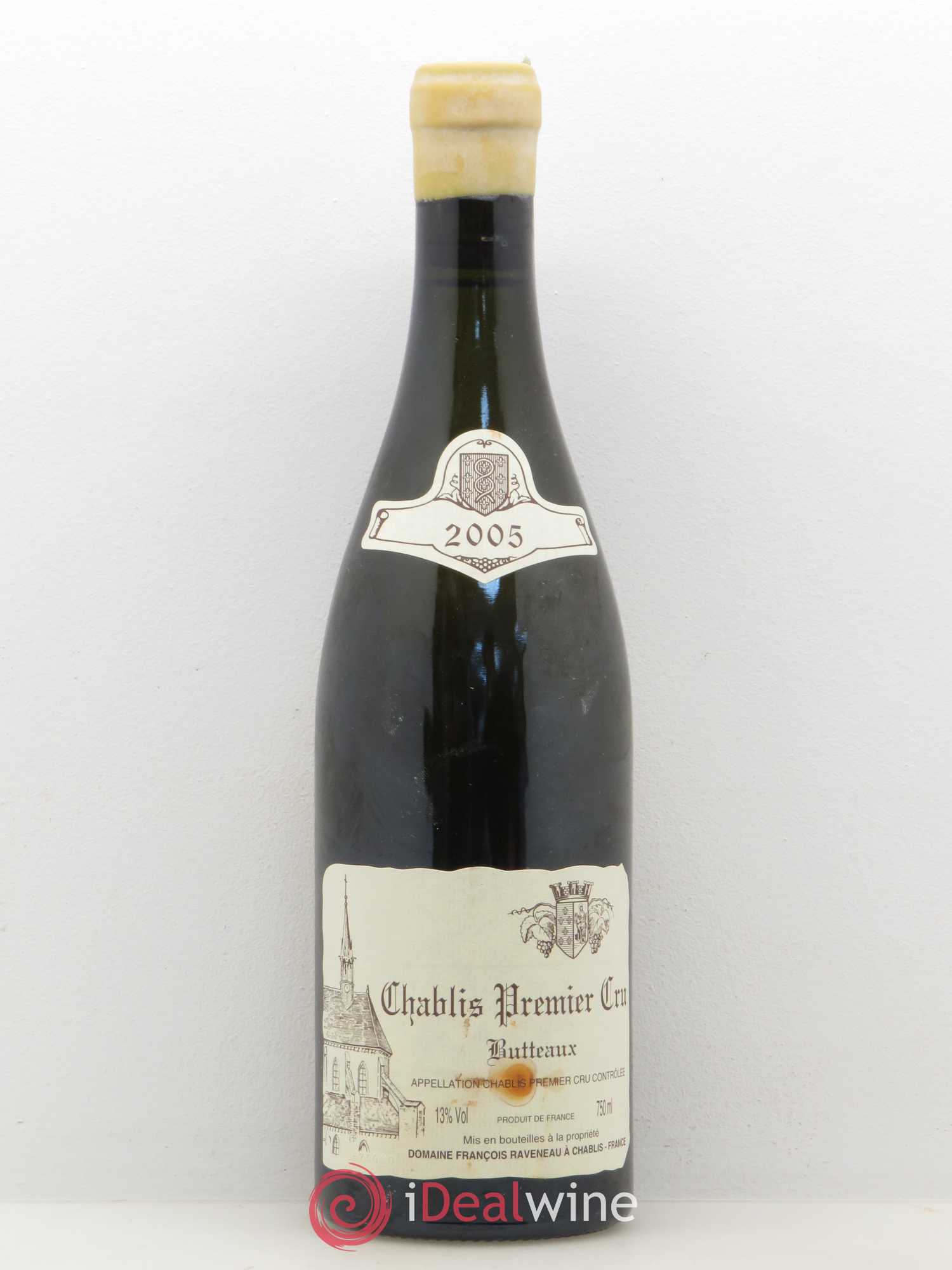 Chablis 1er Cru Butteaux Raveneau (Domaine) 2005 - Lot de 1 bouteille - 0