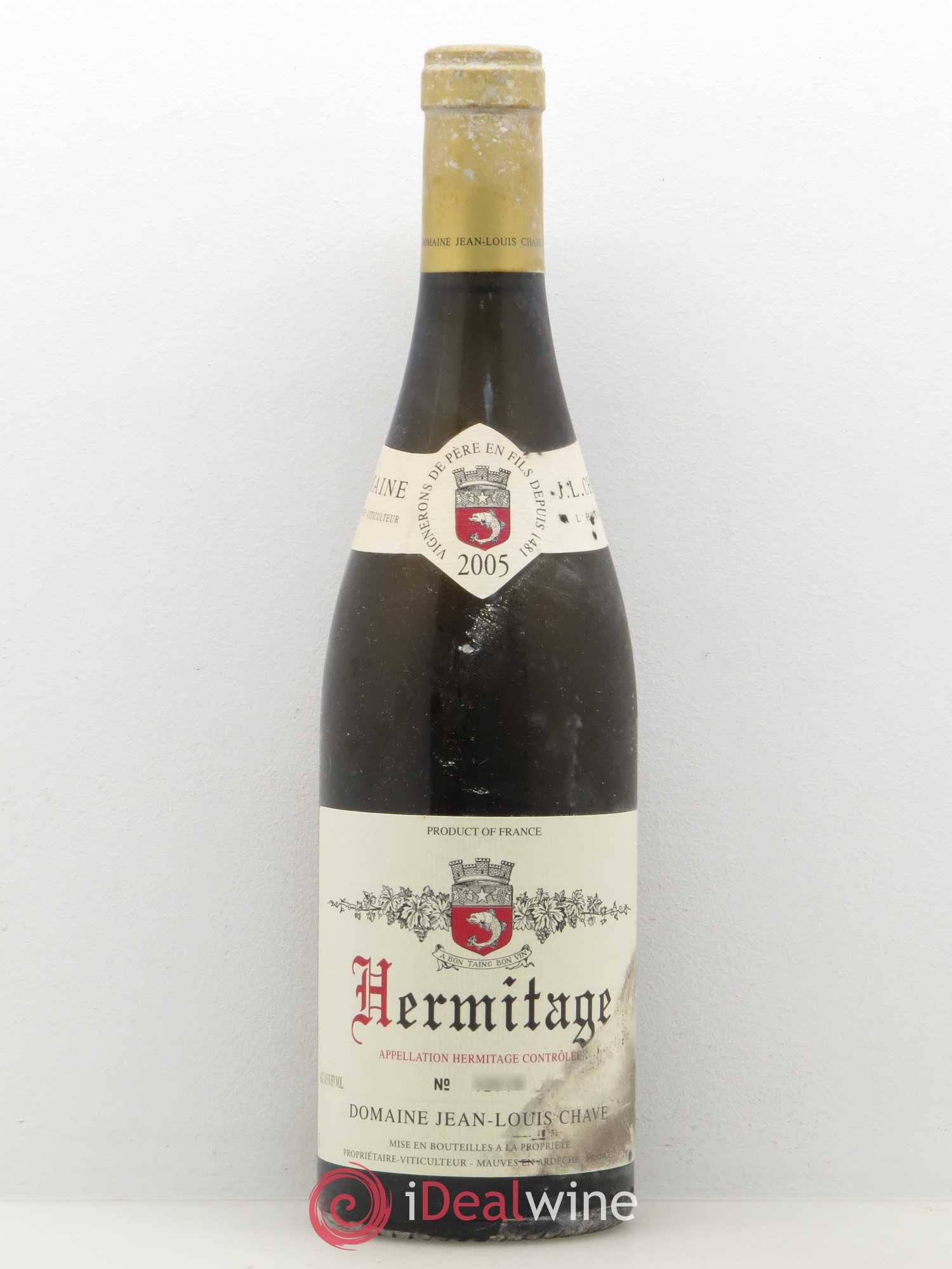 Hermitage Jean-Louis Chave 2005 - Lot de 1 bouteille - 0