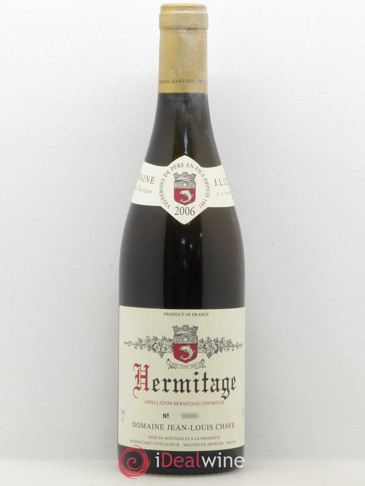 Hermitage Jean-Louis Chave 2006 - Lot de 1 bouteille - 0