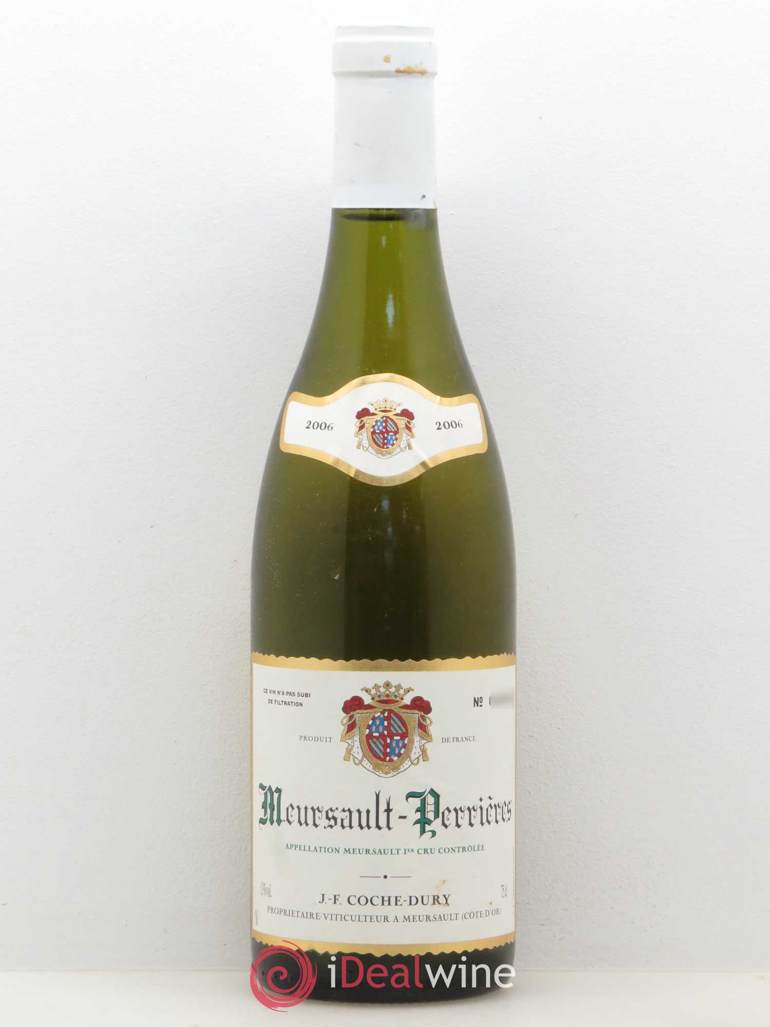 Meursault 1er Cru Perrières Coche Dury (Domaine) 2006 - Lot de 1 bouteille - 0