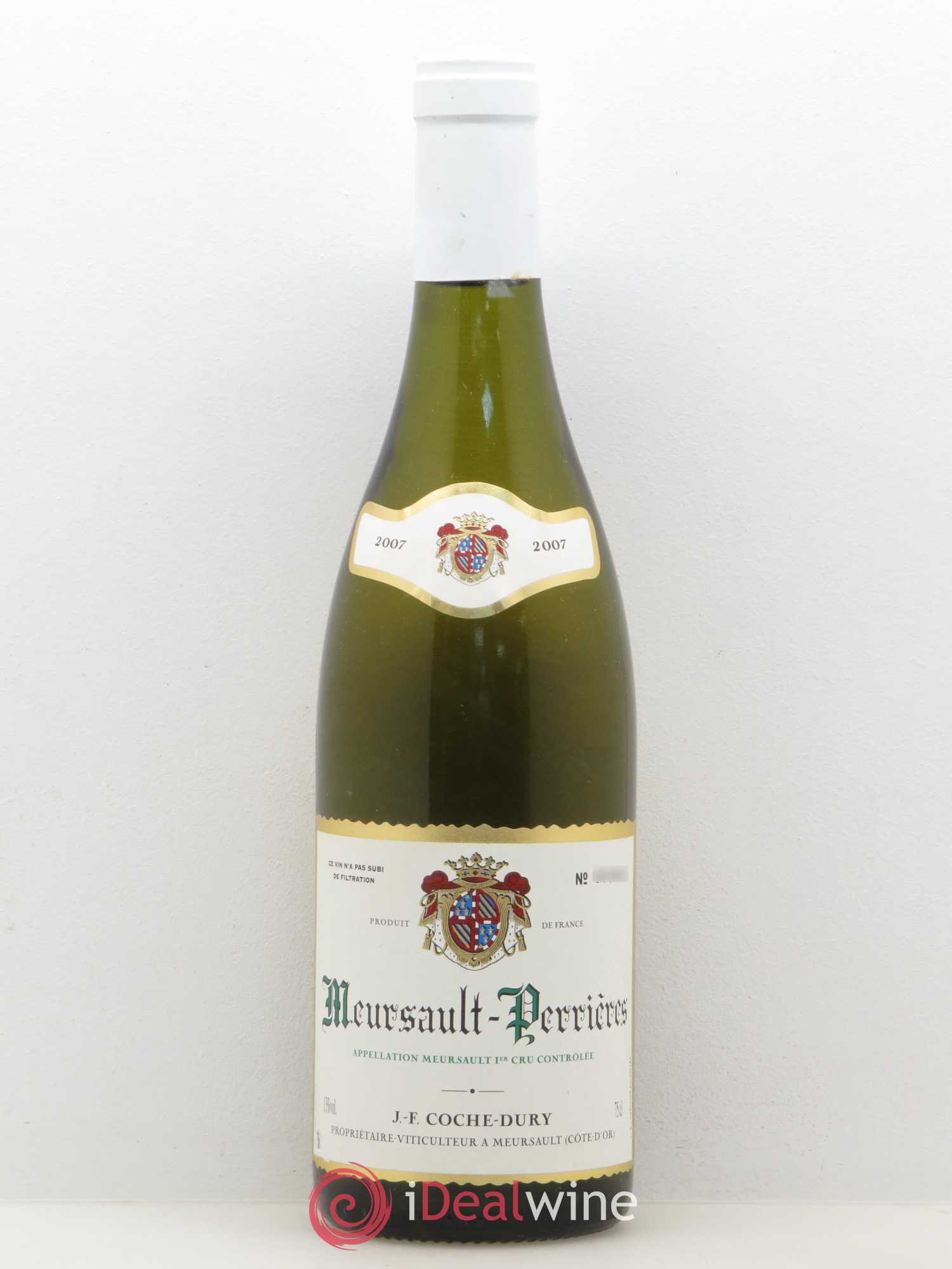 Meursault 1er Cru Perrières Coche Dury (Domaine) 2007 - Posten von 1 Flasche - 0