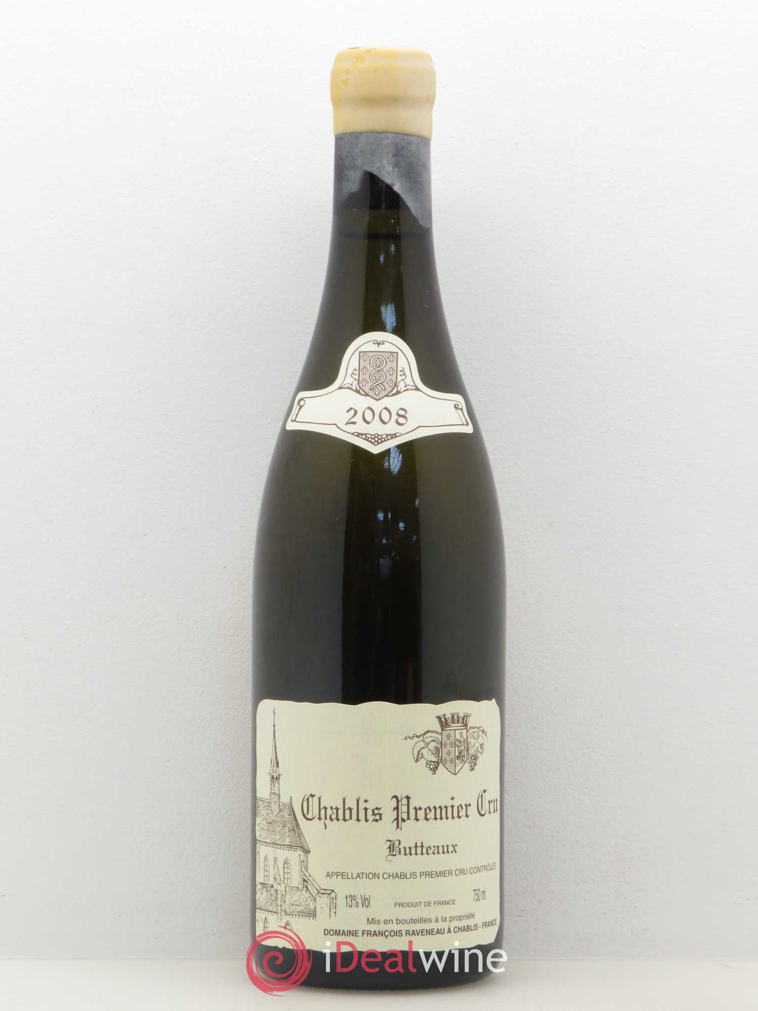 Chablis 1er Cru Butteaux Raveneau (Domaine) 2008 - Lot de 1 bouteille - 0