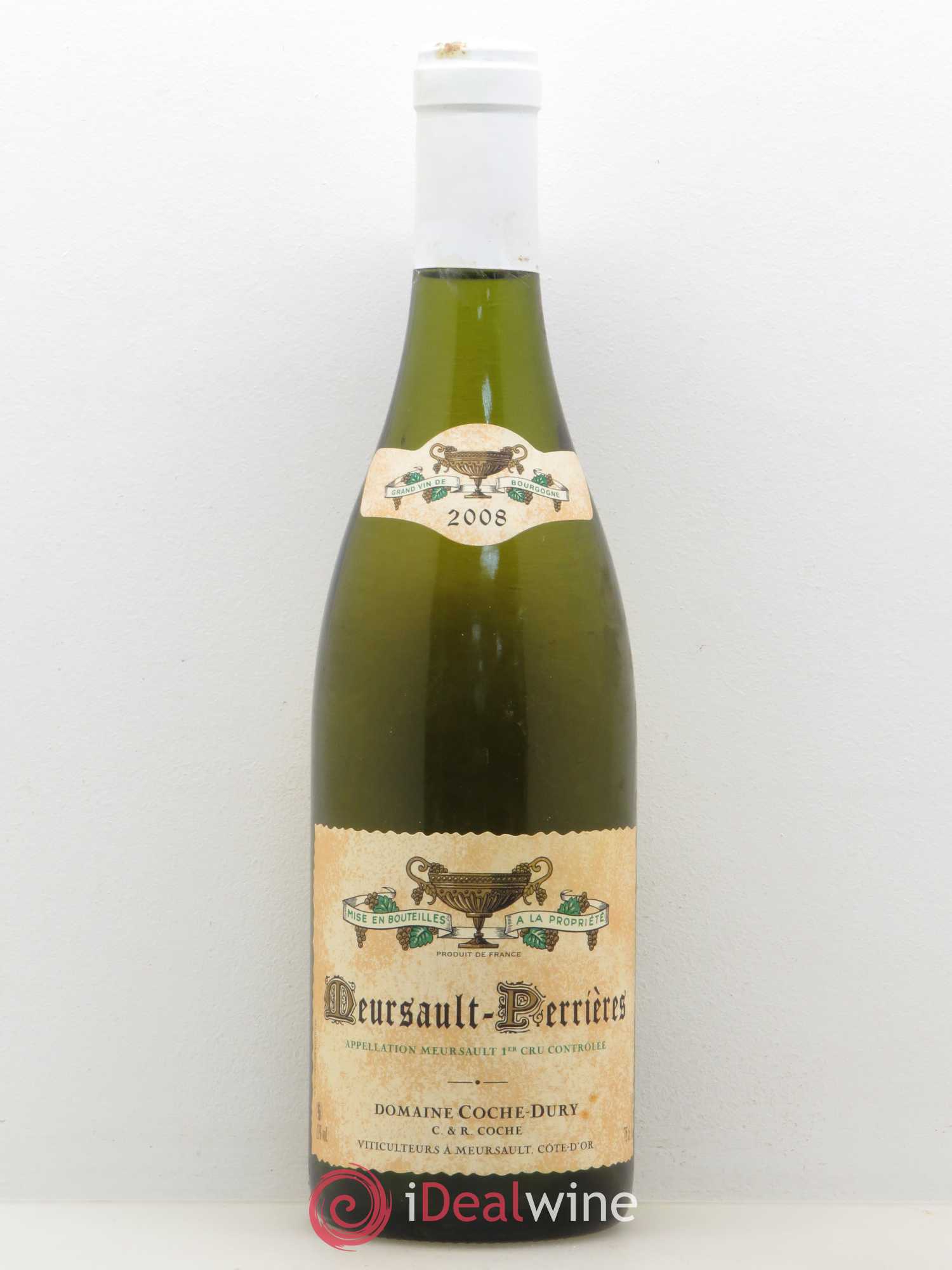 Meursault 1er Cru Perrières Coche Dury (Domaine) 2008 - Lot de 1 bouteille - 0