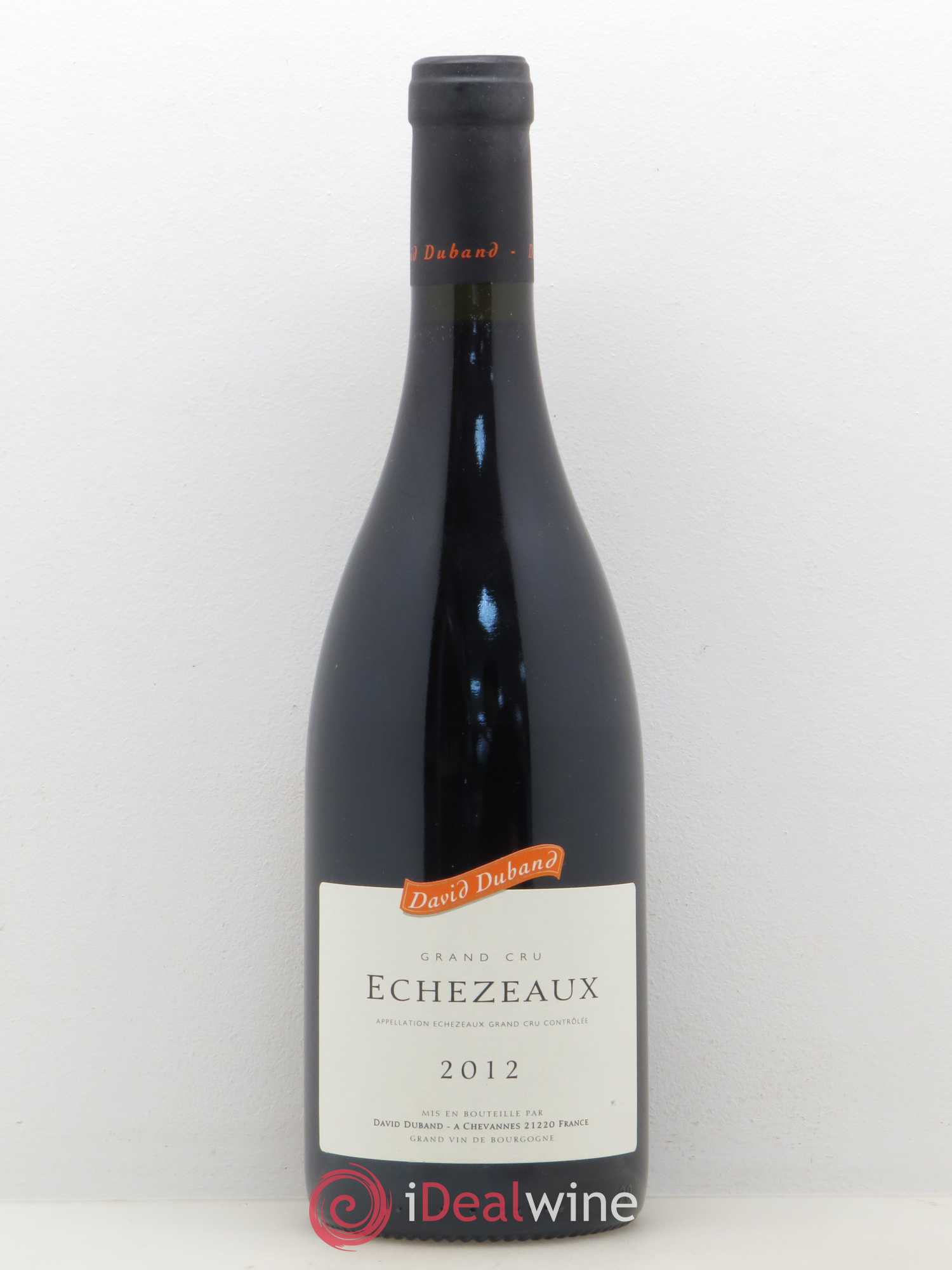 Echezeaux Grand Cru David Duband (Domaine) 2012 - Lot de 1 bouteille - 0
