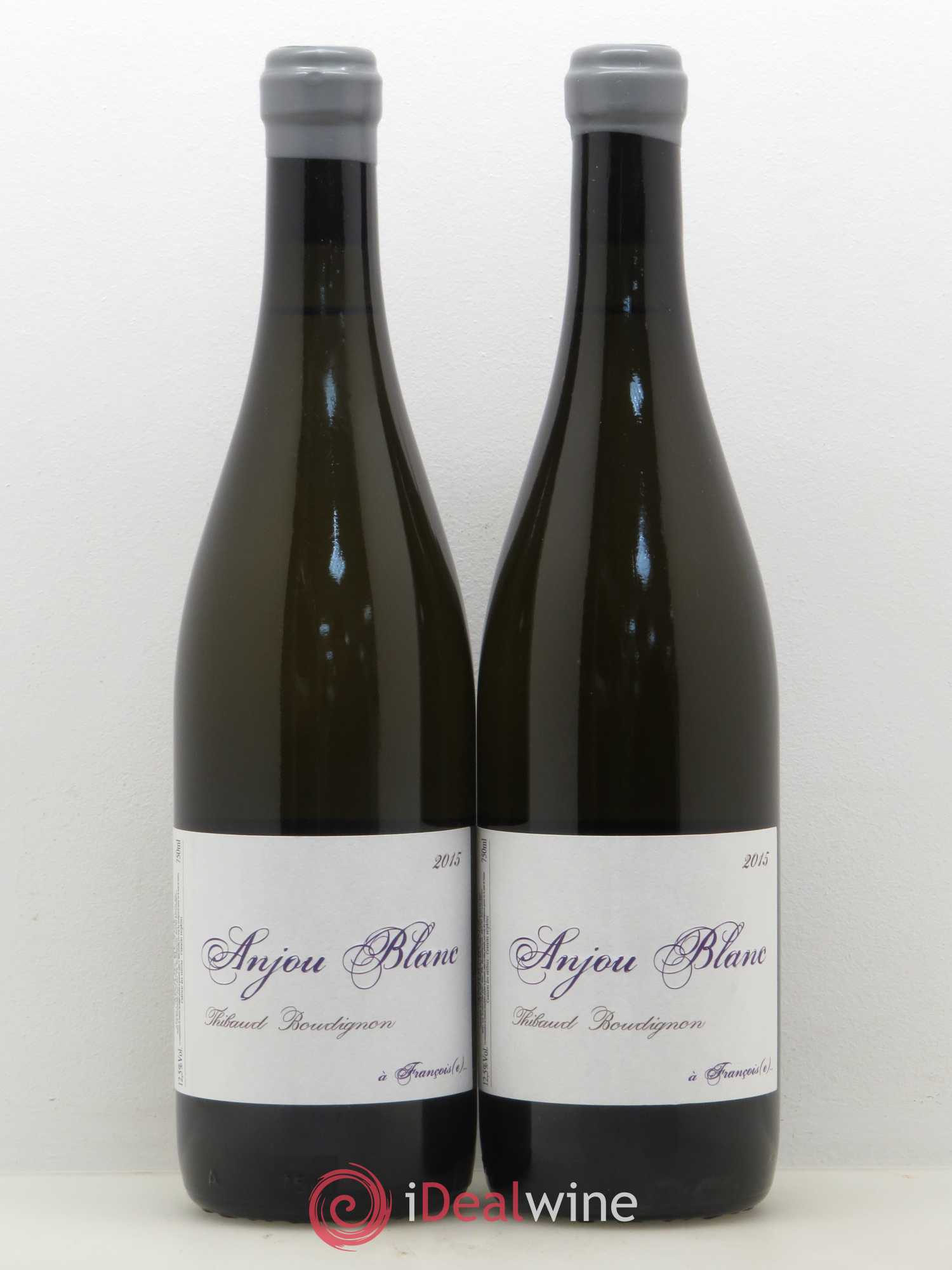 Anjou À François(e) Domaine Thibaud Boudignon 2015 - Posten von 2 Flaschen - 0