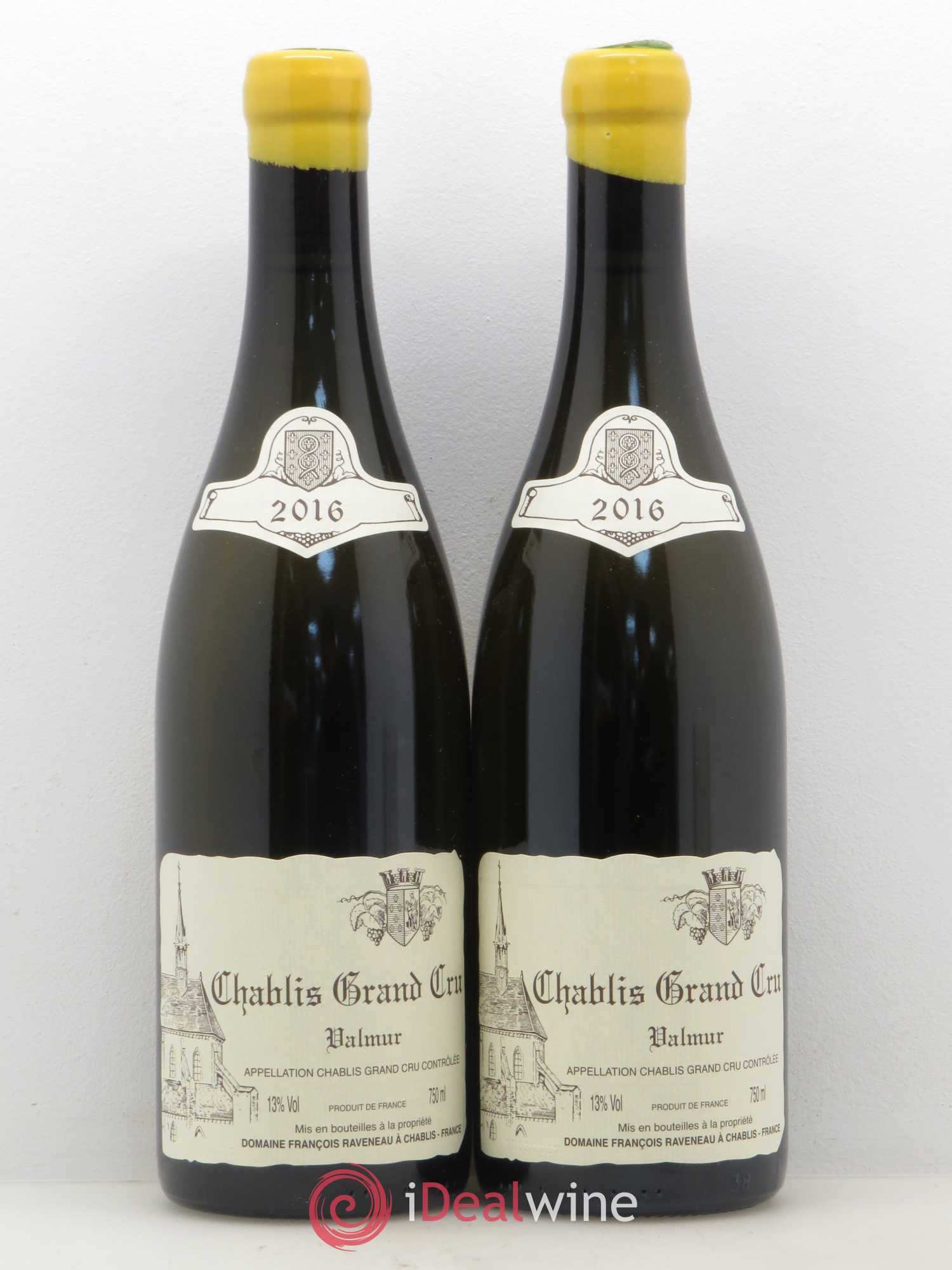 Chablis Grand Cru Valmur Raveneau (Domaine) 2016 - Lot de 2 bouteilles - 0