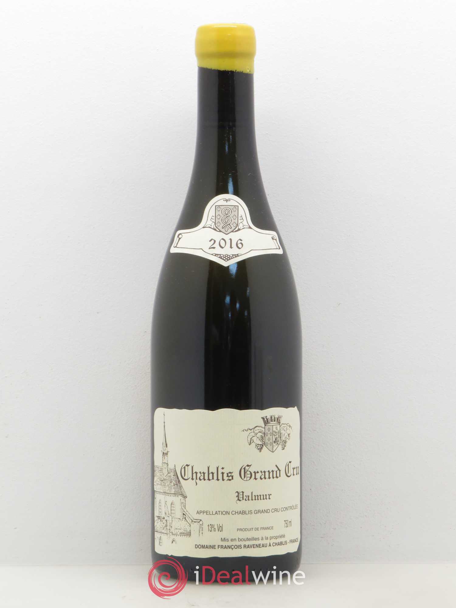 Chablis Grand Cru Valmur Raveneau (Domaine) 2016 - Lot de 1 bouteille - 0