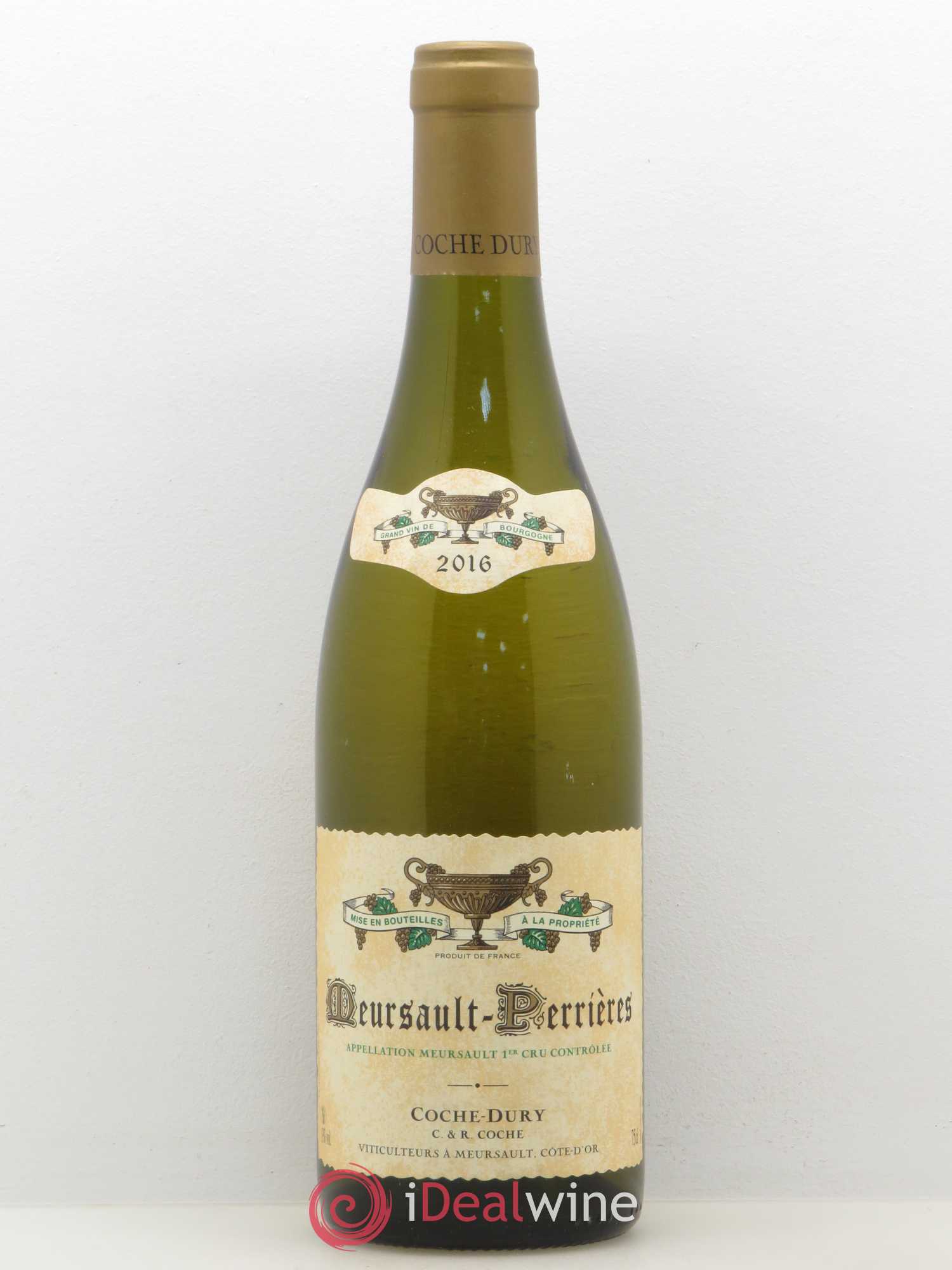 Meursault 1er Cru Perrières Coche Dury (Domaine) 2016 - Lot de 1 bouteille - 0