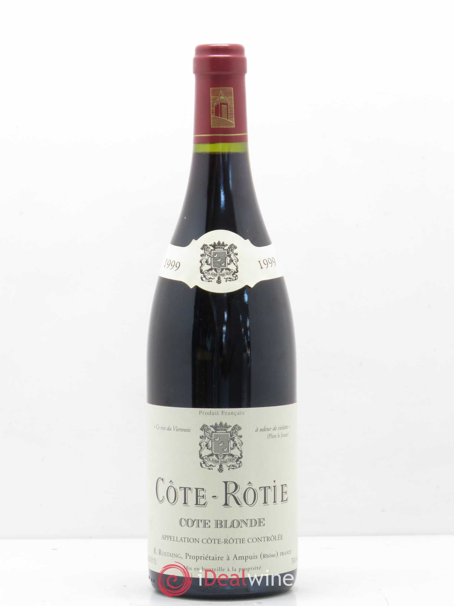 Côte-Rôtie Côte Blonde René Rostaing 1999 - Posten von 1 Flasche - 0