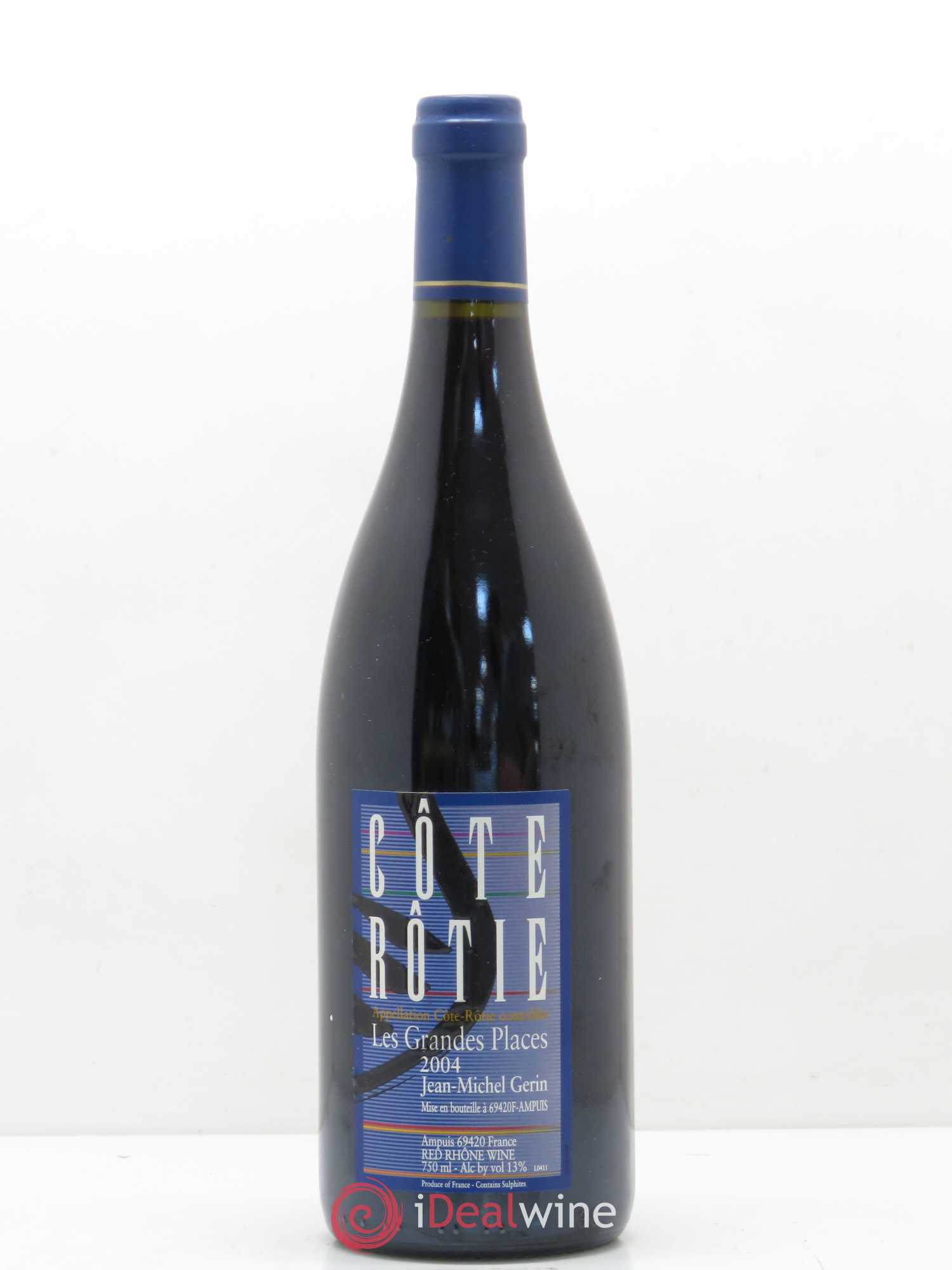 Côte-Rôtie Les Grandes Places Jean-Michel Gerin 2004 - Lot de 1 bouteille - 0