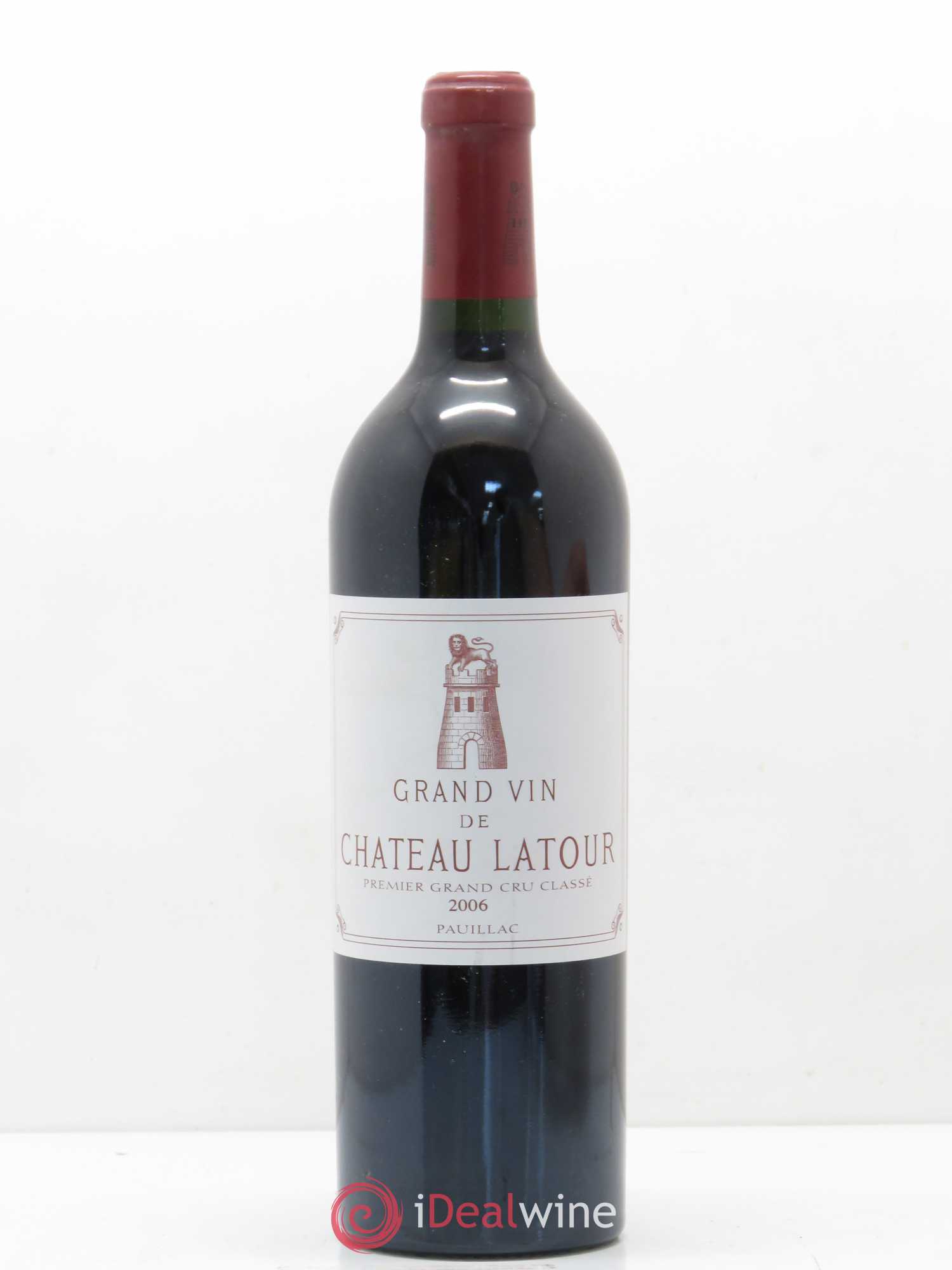 Château Latour 1er Grand Cru Classé 2006 - Lot de 1 bouteille - 0
