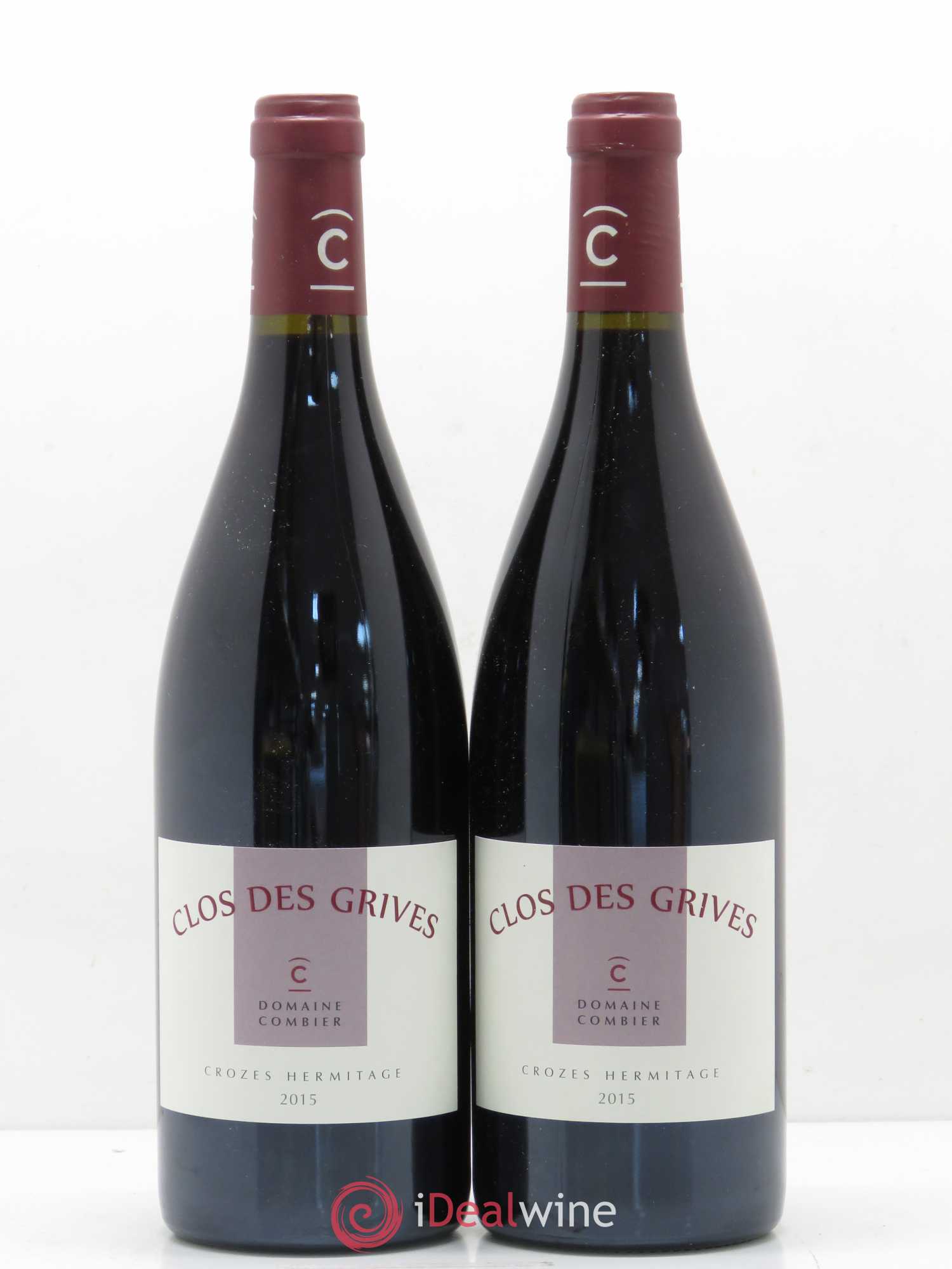 Crozes-Hermitage Clos des Grives Combier 2015 - Lot de 2 bouteilles - 0