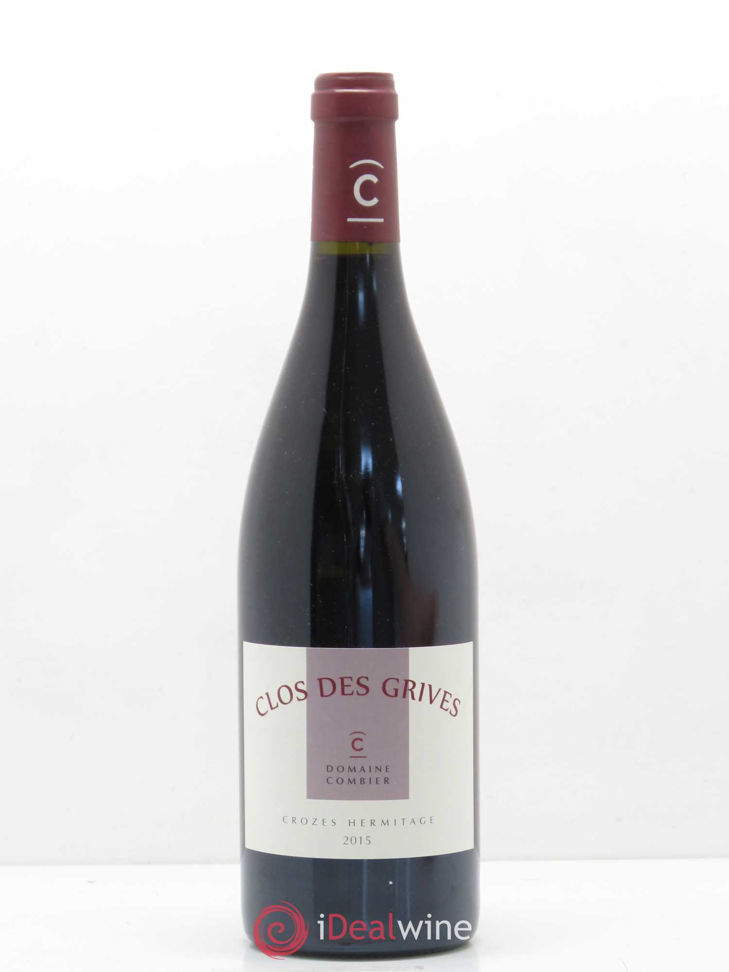 Crozes-Hermitage Clos des Grives Combier 2015 - Lot de 1 bouteille - 0