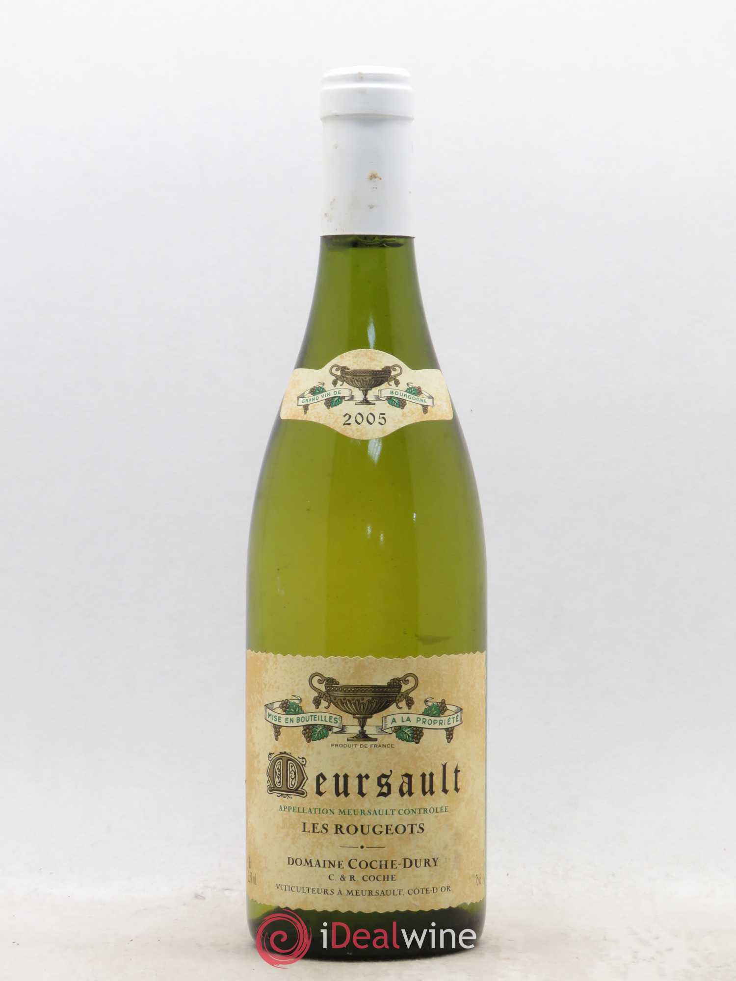 Meursault Les Rougeots Coche Dury (Domaine) 2005 - Lot de 1 bouteille - 0