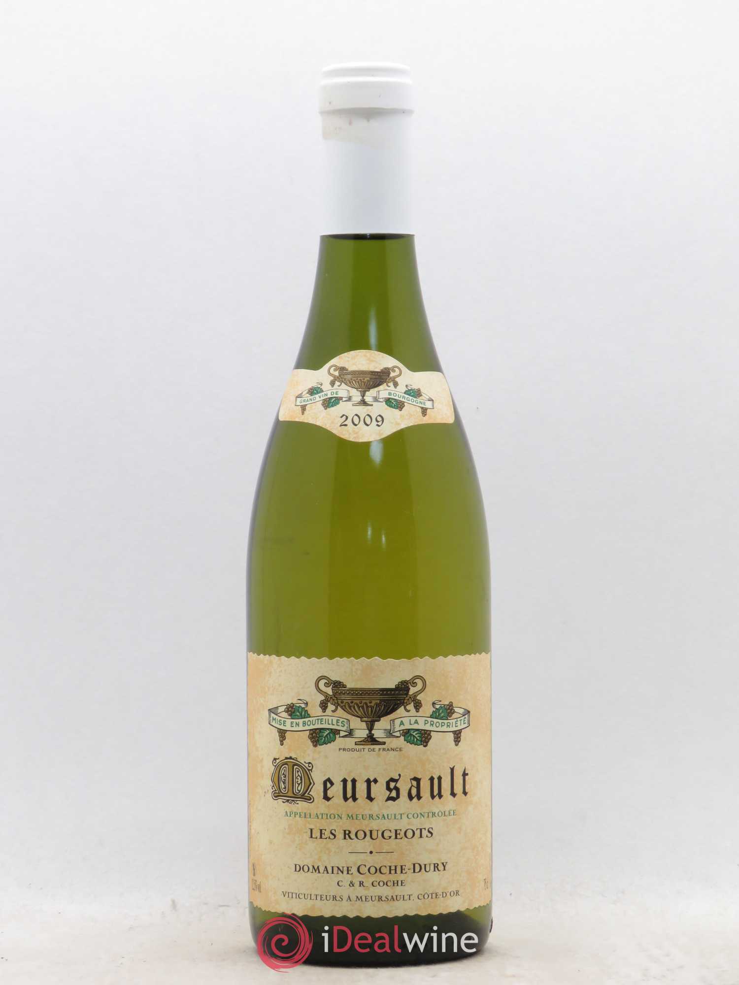 Meursault Les Rougeots Coche Dury (Domaine) 2009 - Lot de 1 bouteille - 0