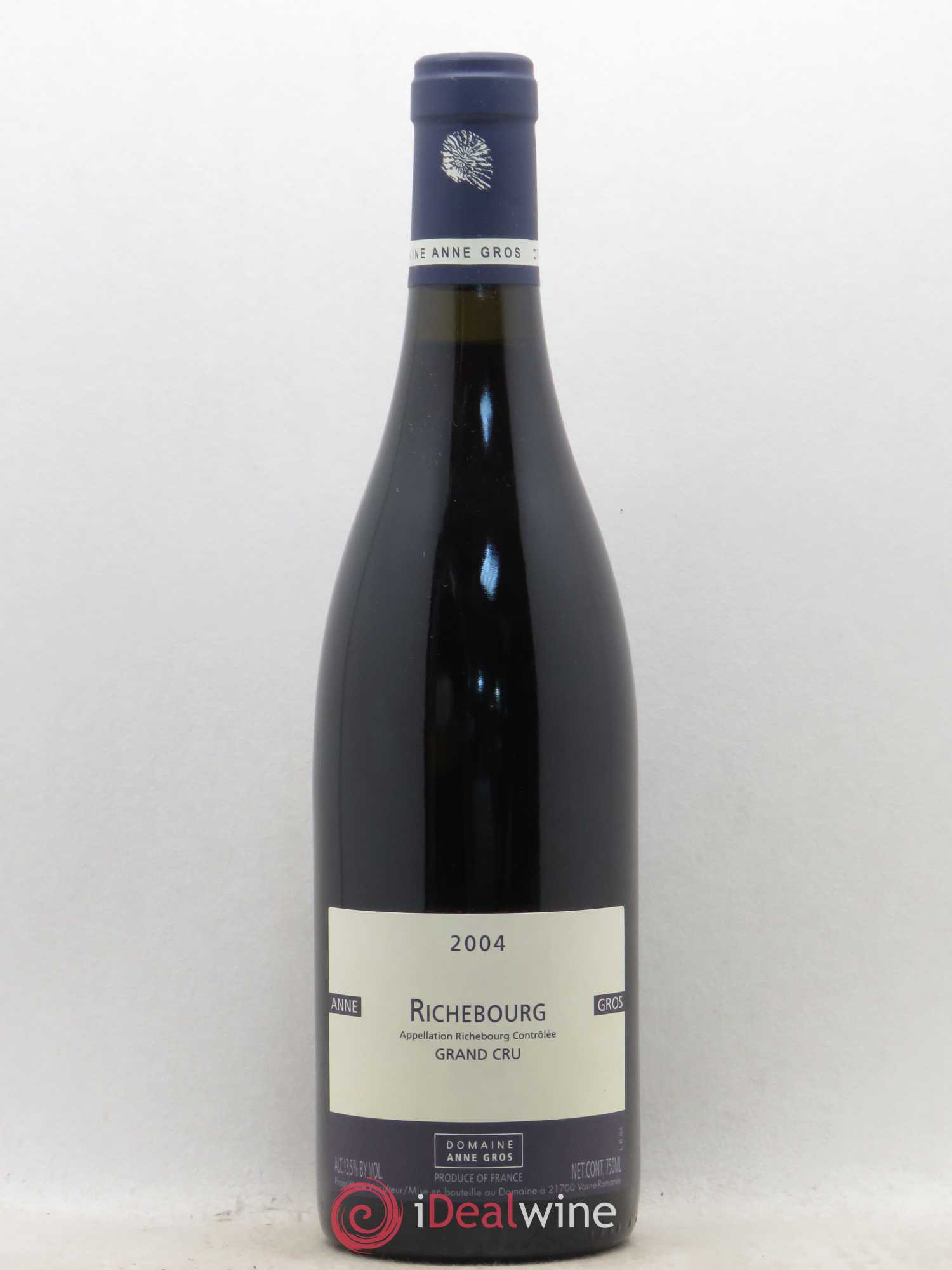 Richebourg Grand Cru Anne Gros 2004 - Lot de 1 bouteille - 0