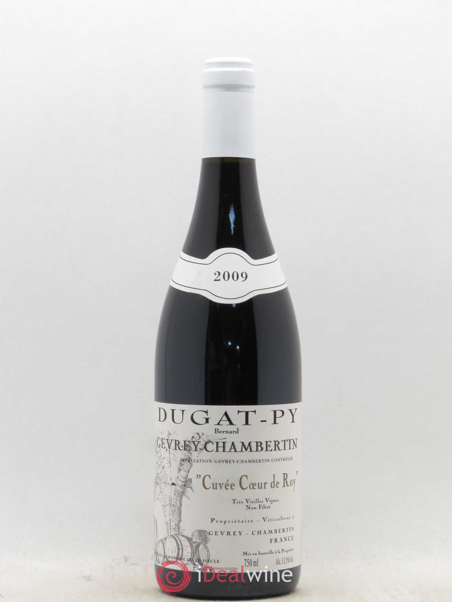 Gevrey-Chambertin Coeur de Roy Très Vieilles Vignes Dugat-Py 2009 - Lot de 1 bouteille - 0