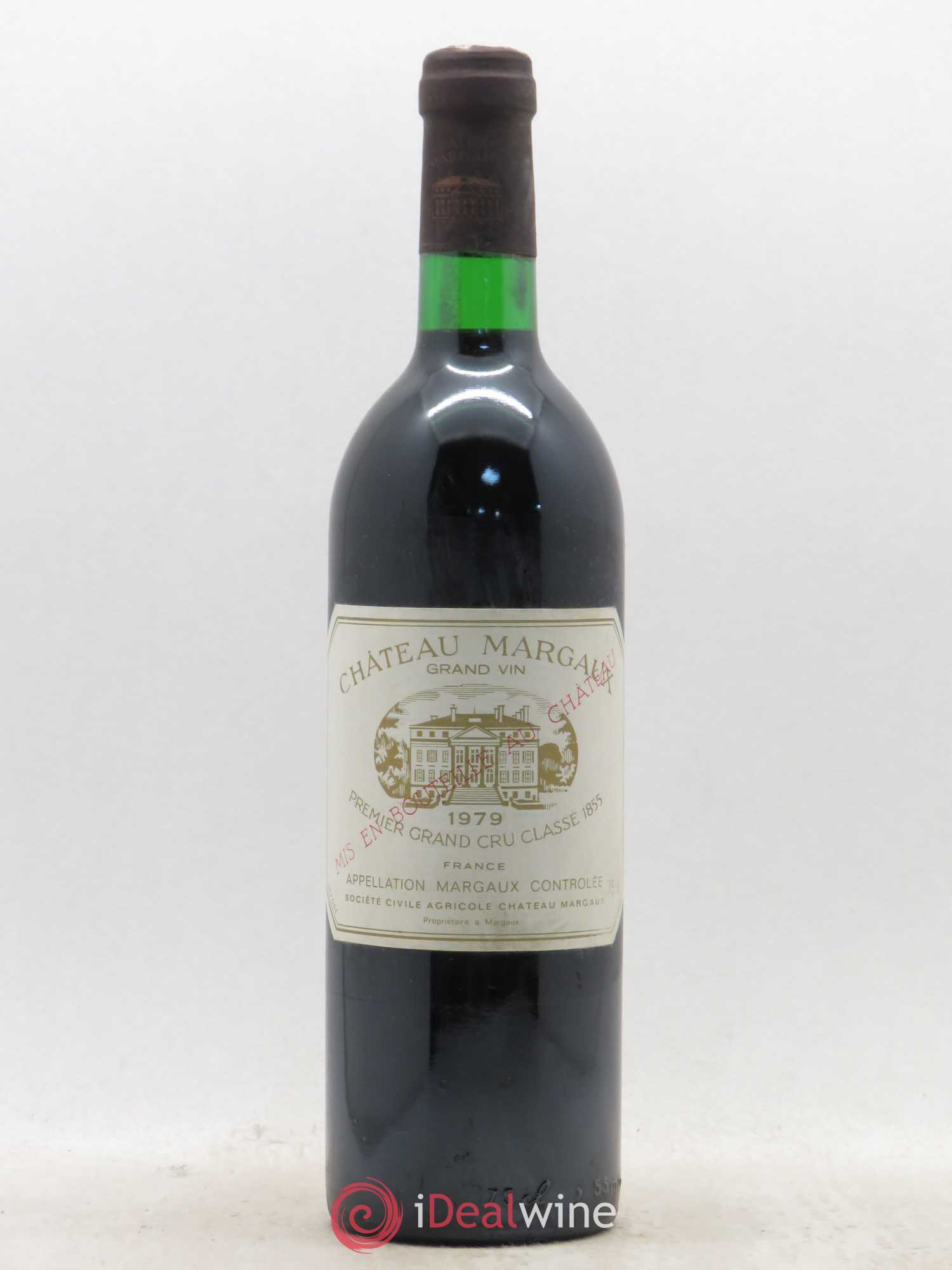 Château Margaux 1er Grand Cru Classé 1979 - Lot de 1 bouteille - 0