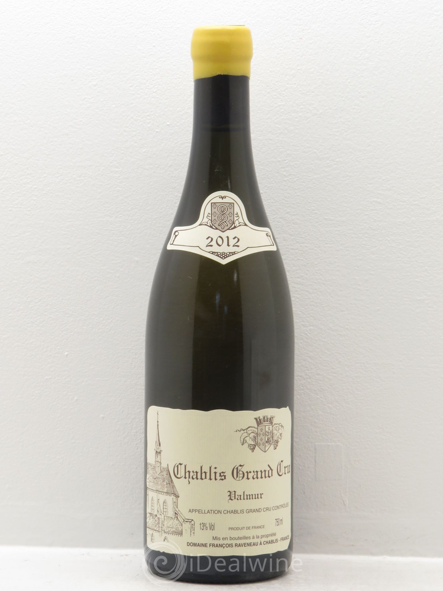 Chablis Grand Cru Valmur Raveneau (Domaine) 2012 - Lot de 1 bouteille - 0