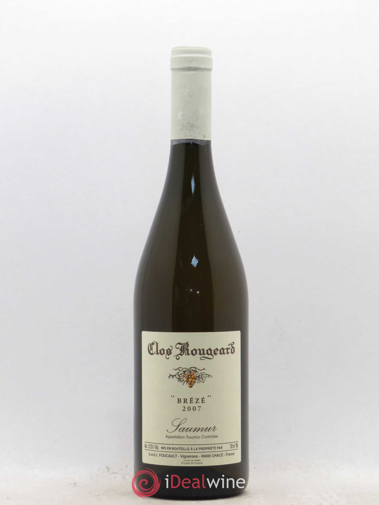 Saumur Brézé Clos Rougeard 2007 - Posten von 1 Flasche - 0