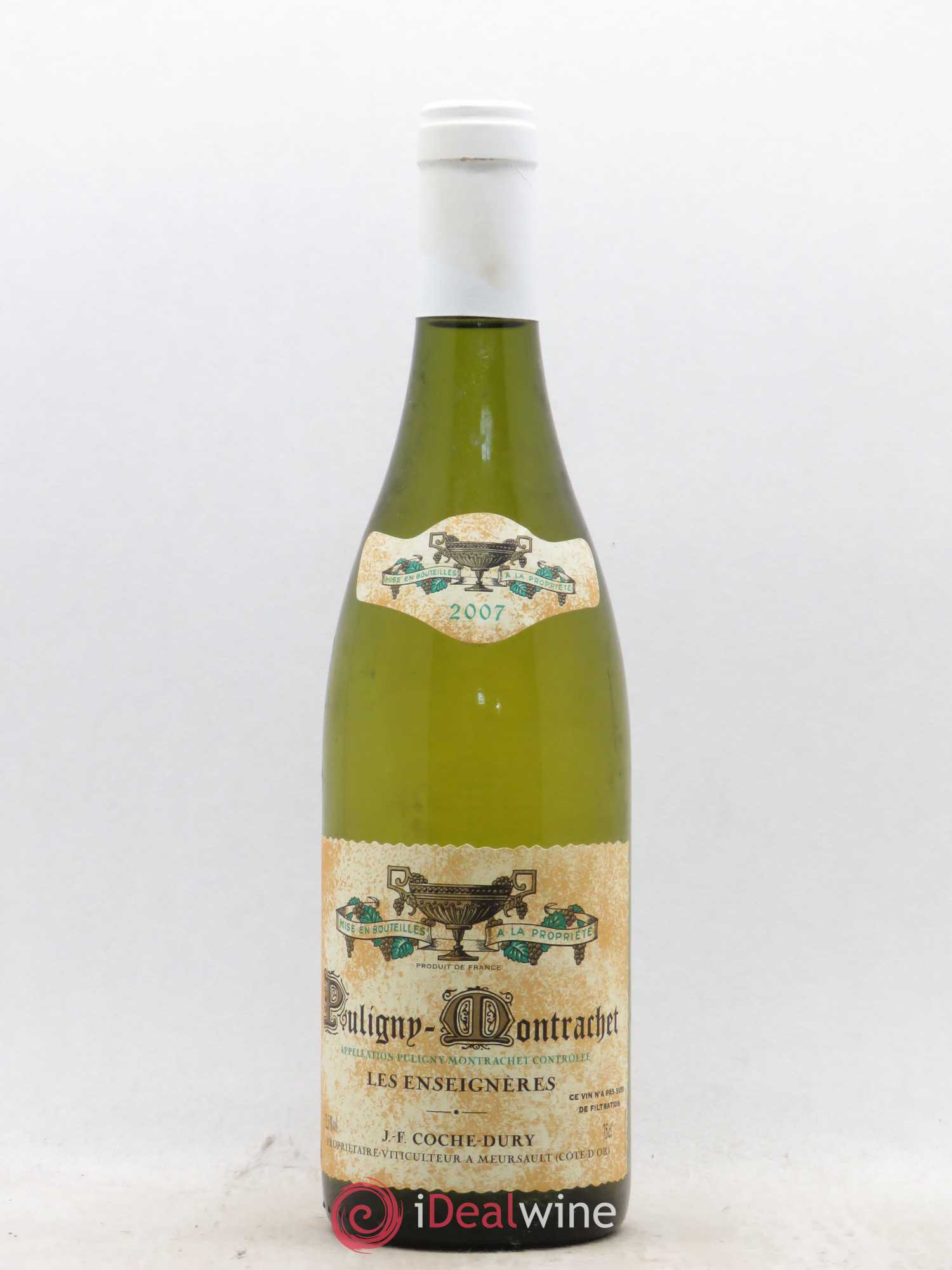 Puligny-Montrachet Les Enseignères Coche Dury (Domaine) 2007 - Lot de 1 bouteille - 0
