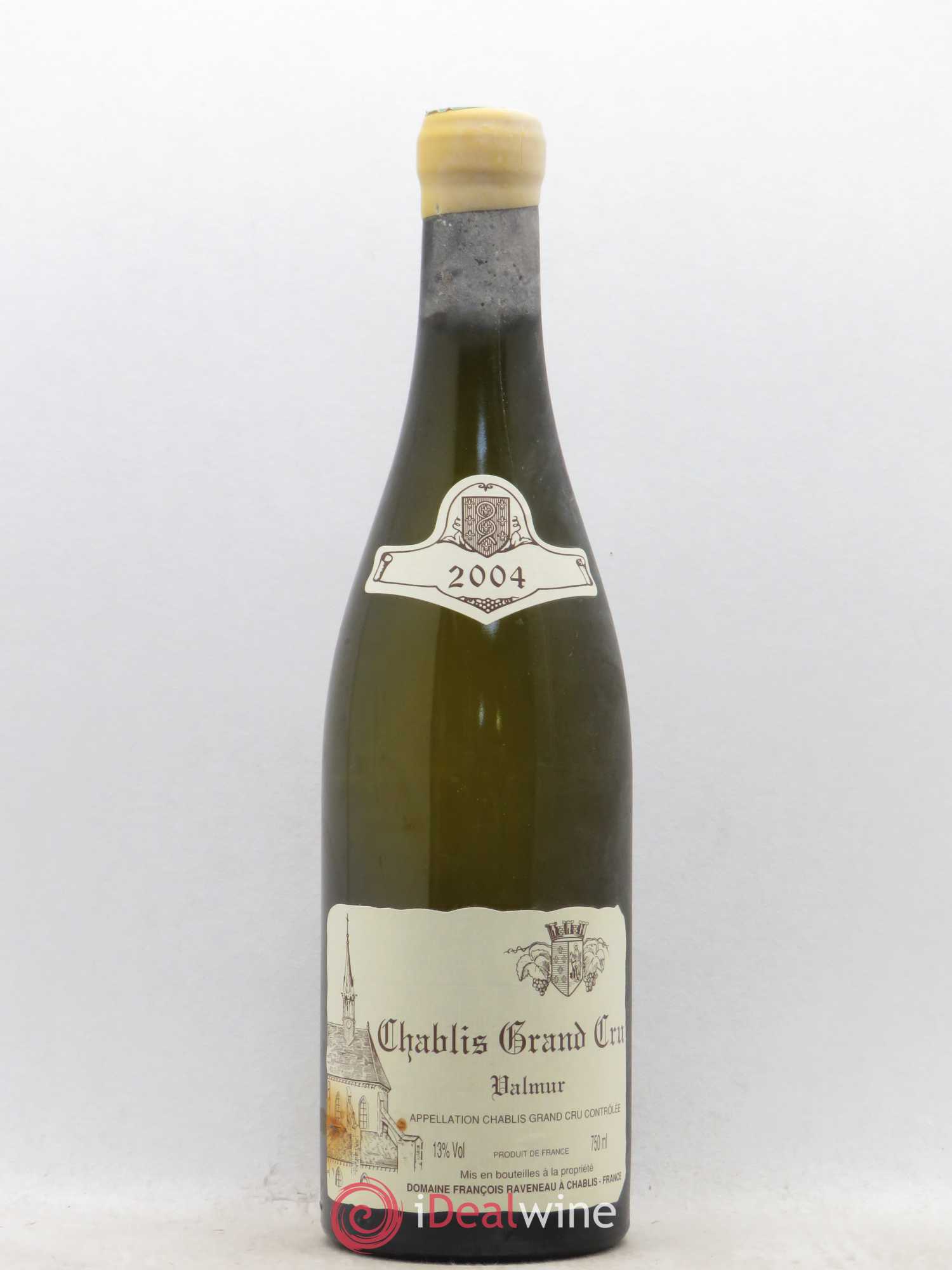Chablis Grand Cru Valmur Raveneau (Domaine) 2004 - Lot de 1 bouteille - 0